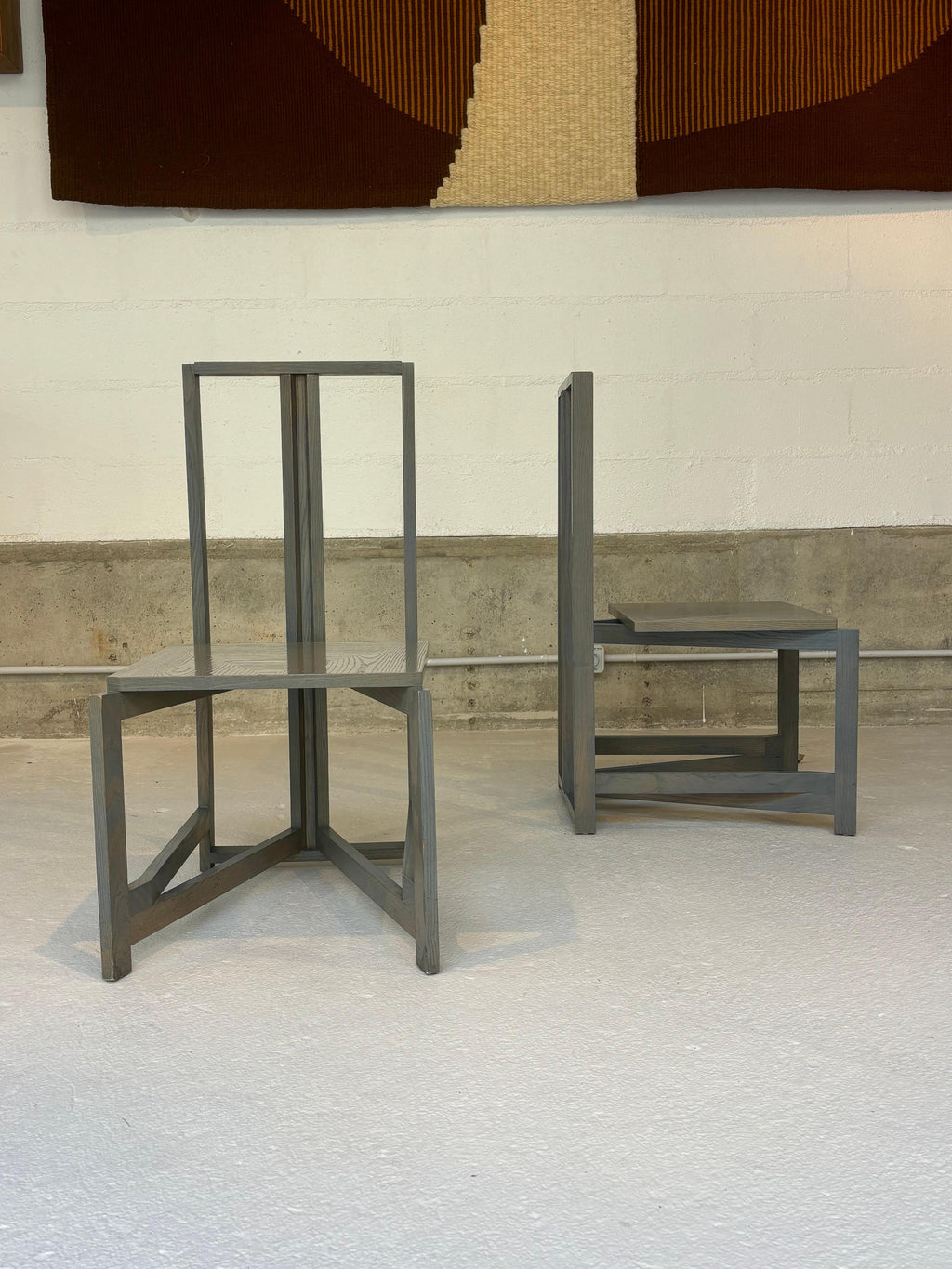 Pair of chairs by Philippe Parent