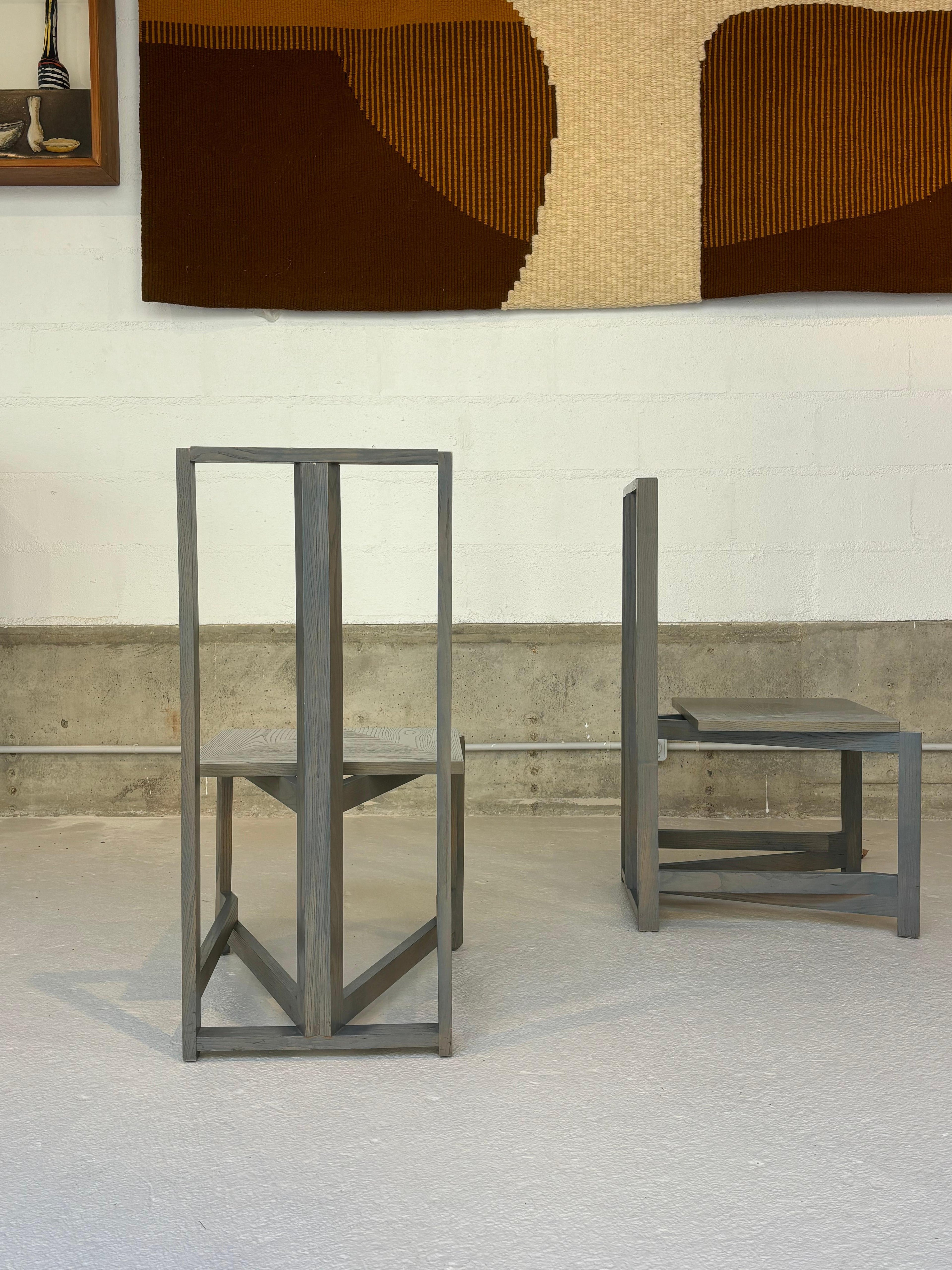 Pair of chairs by Philippe Parent