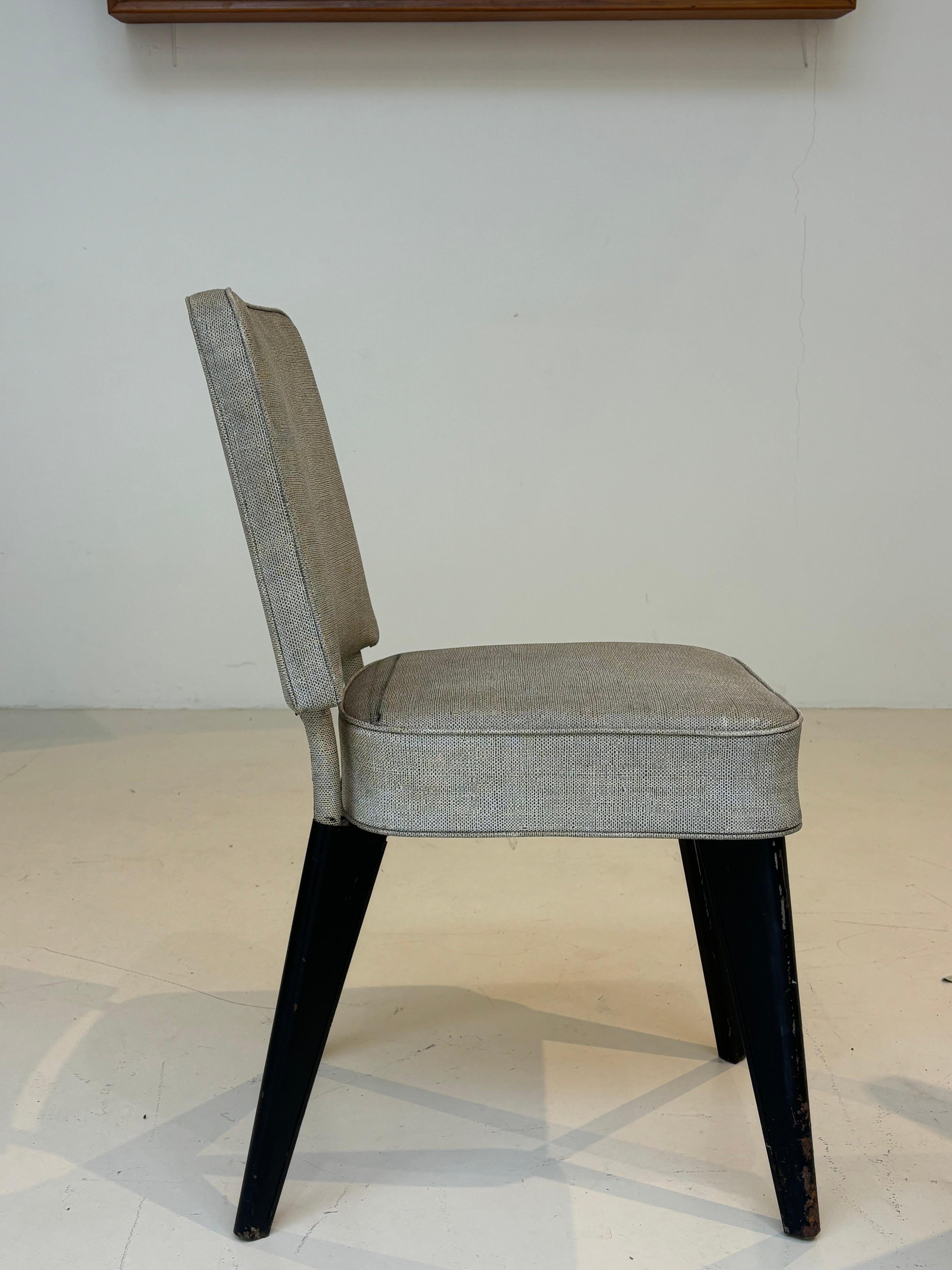 Pair of Chairs by Andre Domin & Marcel Genevriere, Aluminum, 1955
