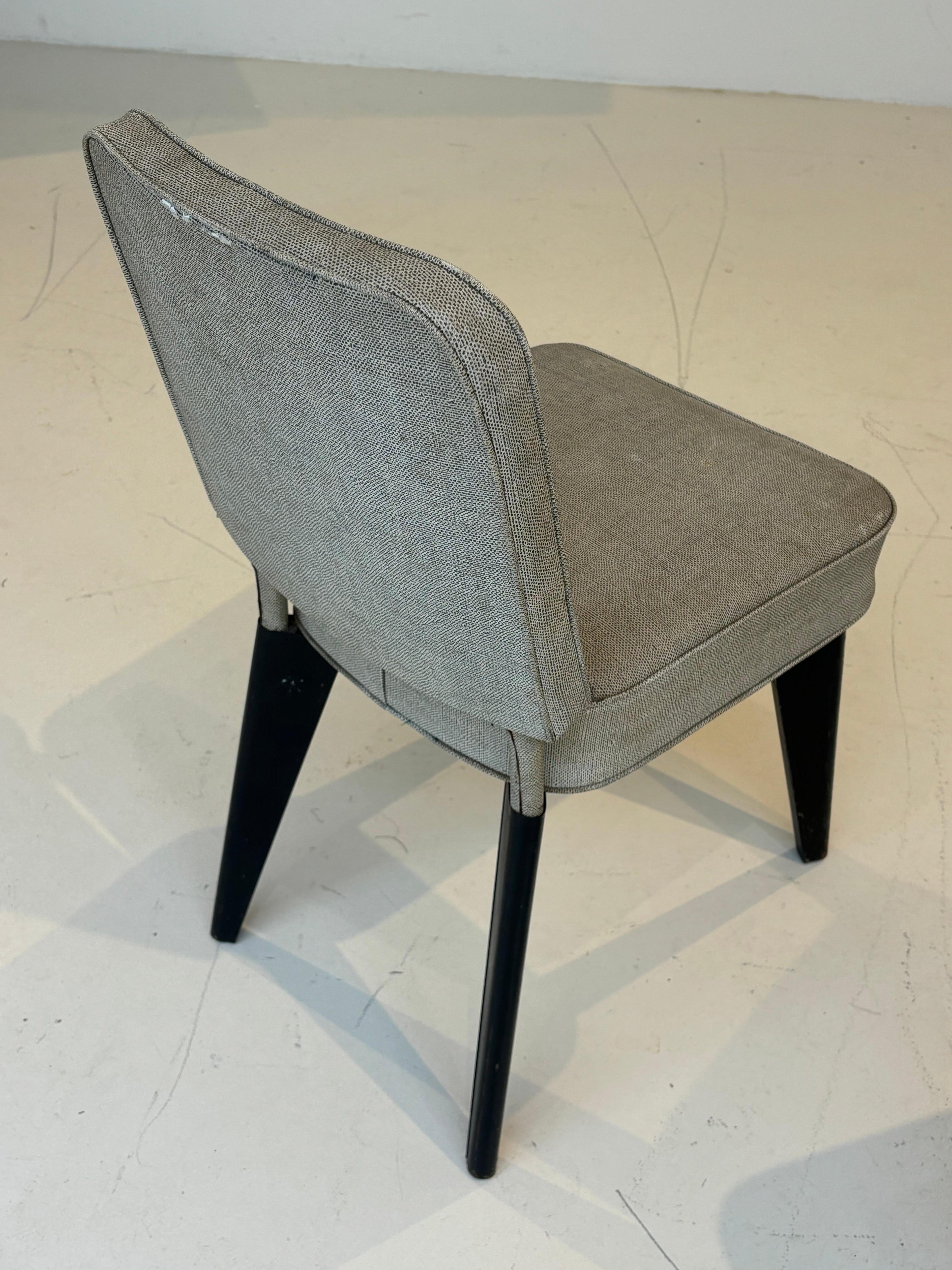 Pair of Chairs by Andre Domin & Marcel Genevriere, Aluminum, 1955