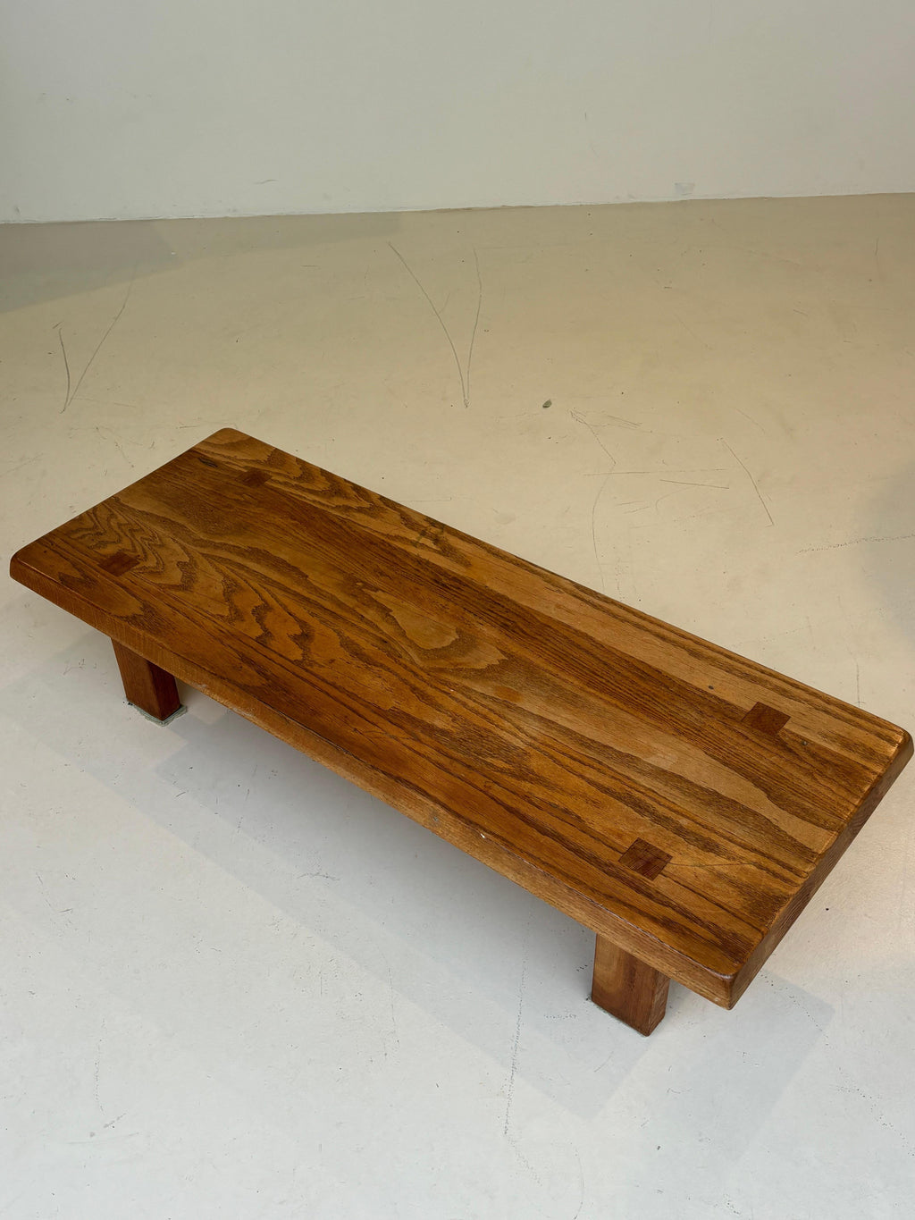 Coffee table : « T08 » by Pierre Chapo circa 1970