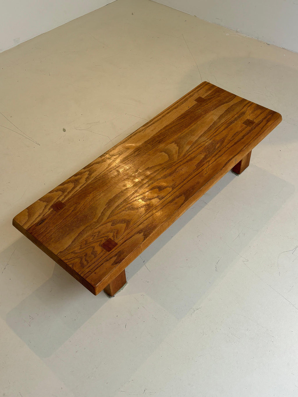 Coffee table : « T08 » by Pierre Chapo circa 1970