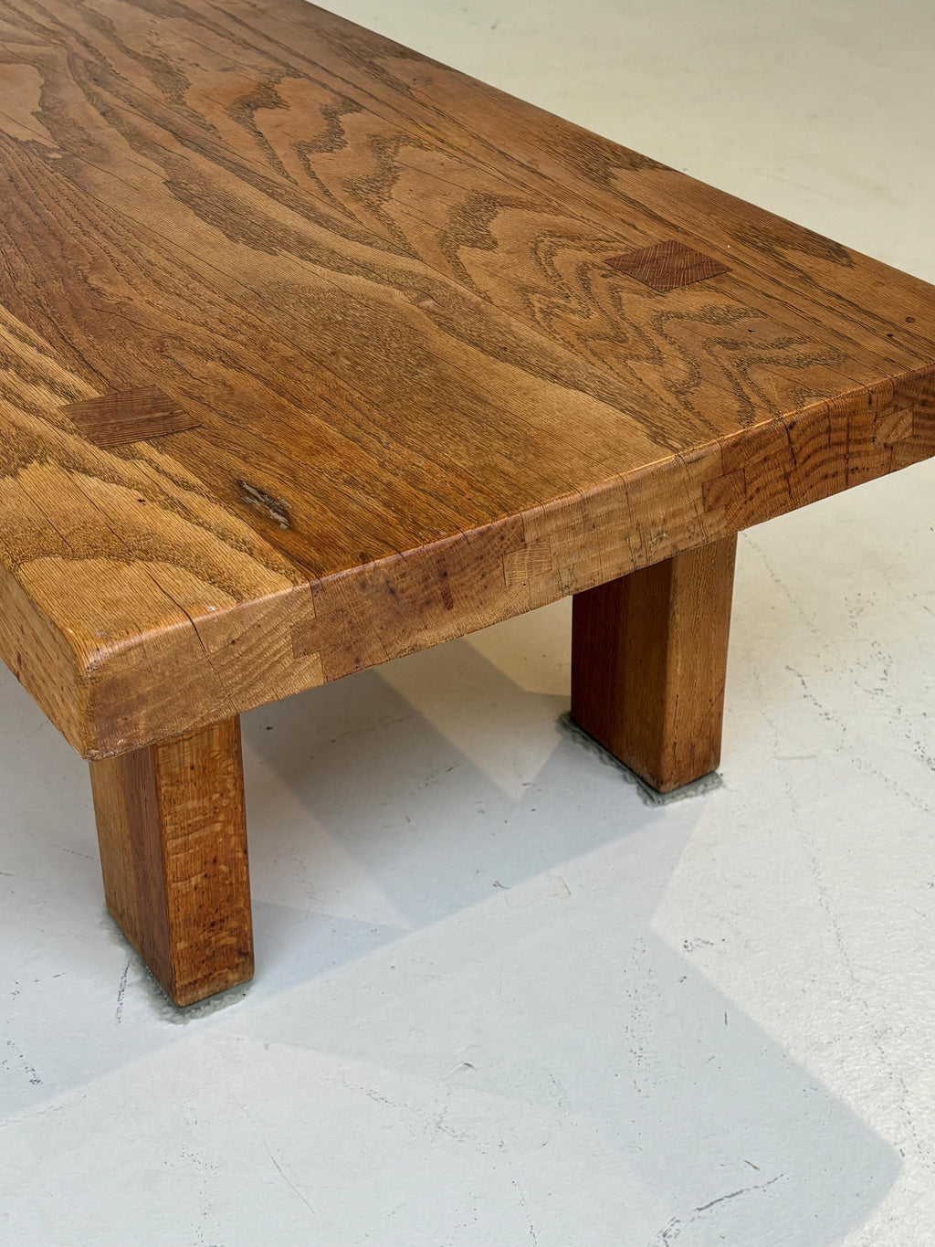 Coffee table : « T08 » by Pierre Chapo circa 1970