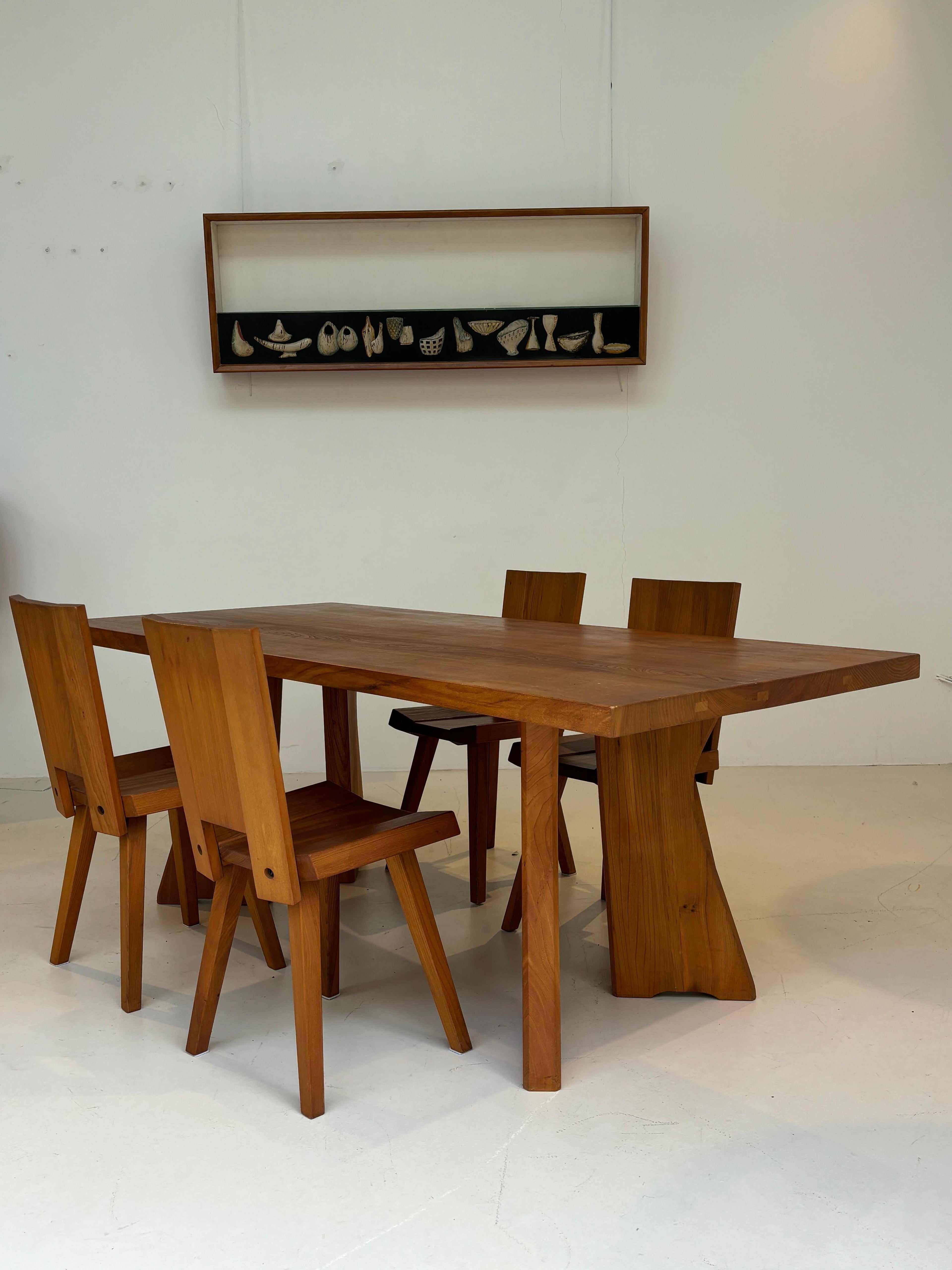 Beautiful Claude Demoyen dining table