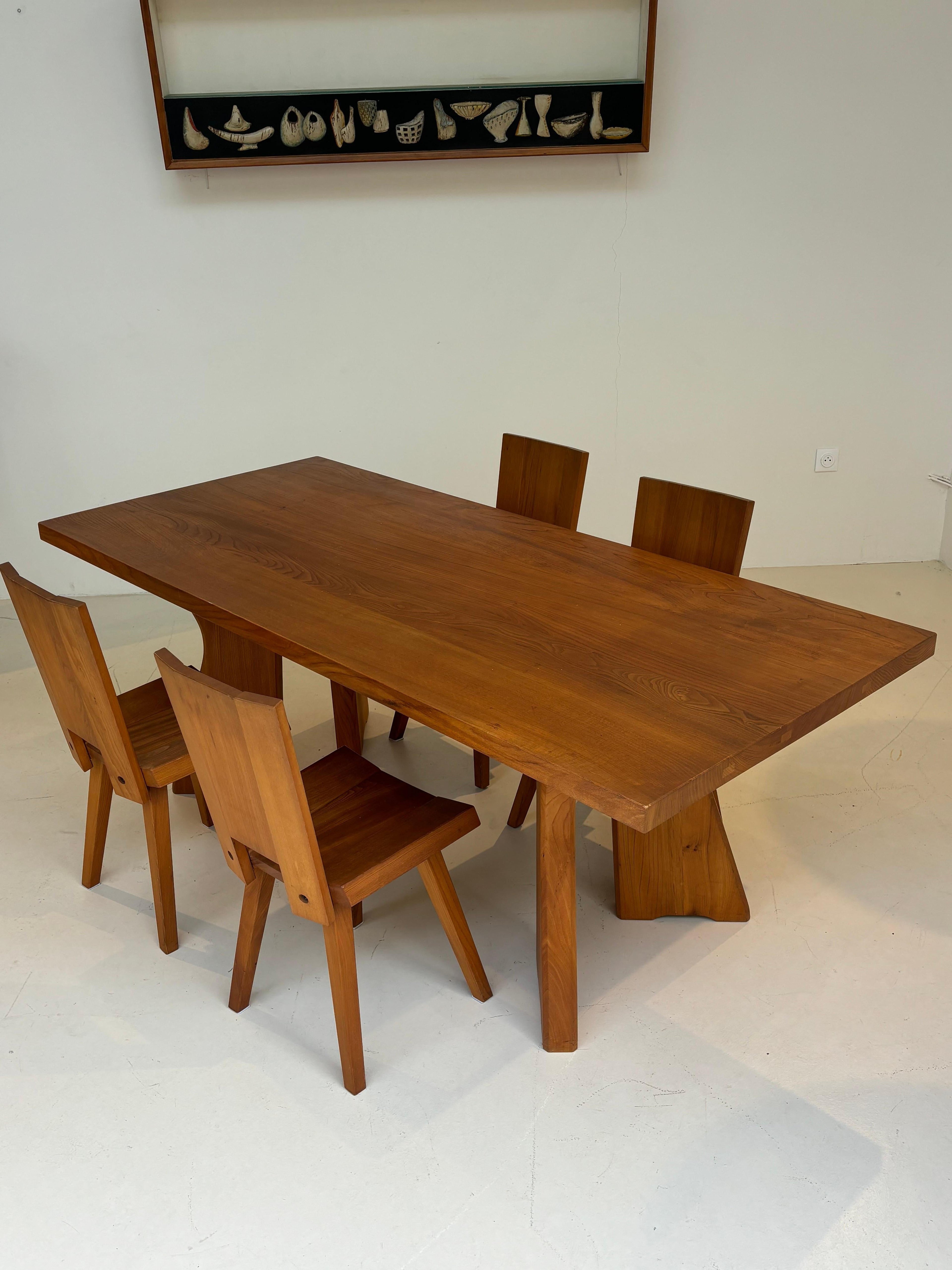 Beautiful Claude Demoyen dining table