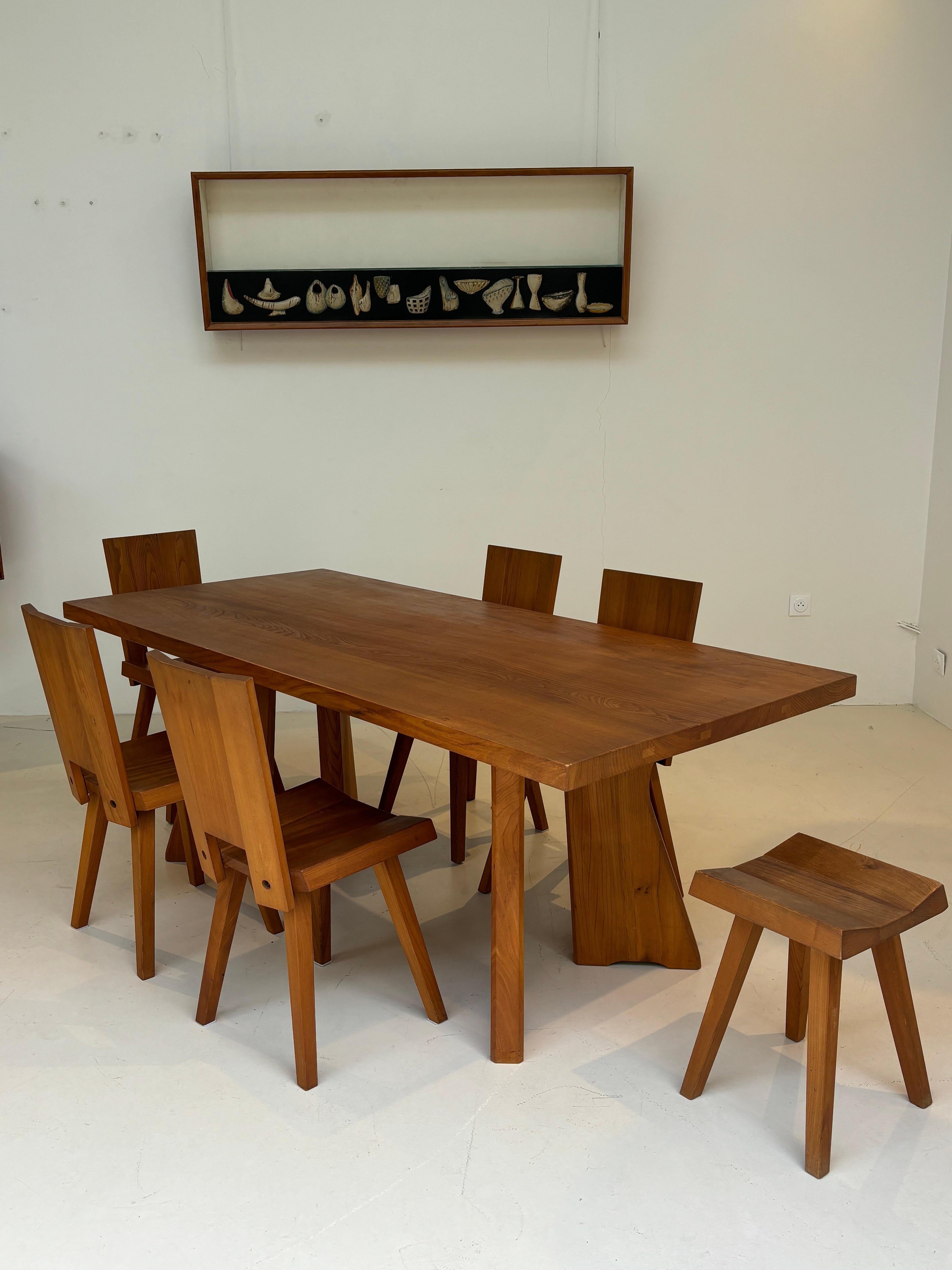 Beautiful Claude Demoyen dining table