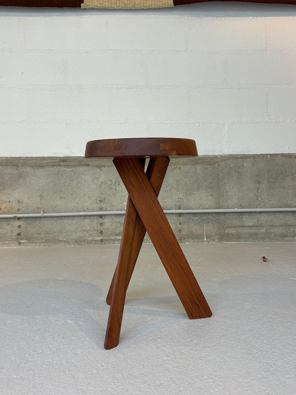 Rare variant of the S31 stool by Pierre Chapo, special order