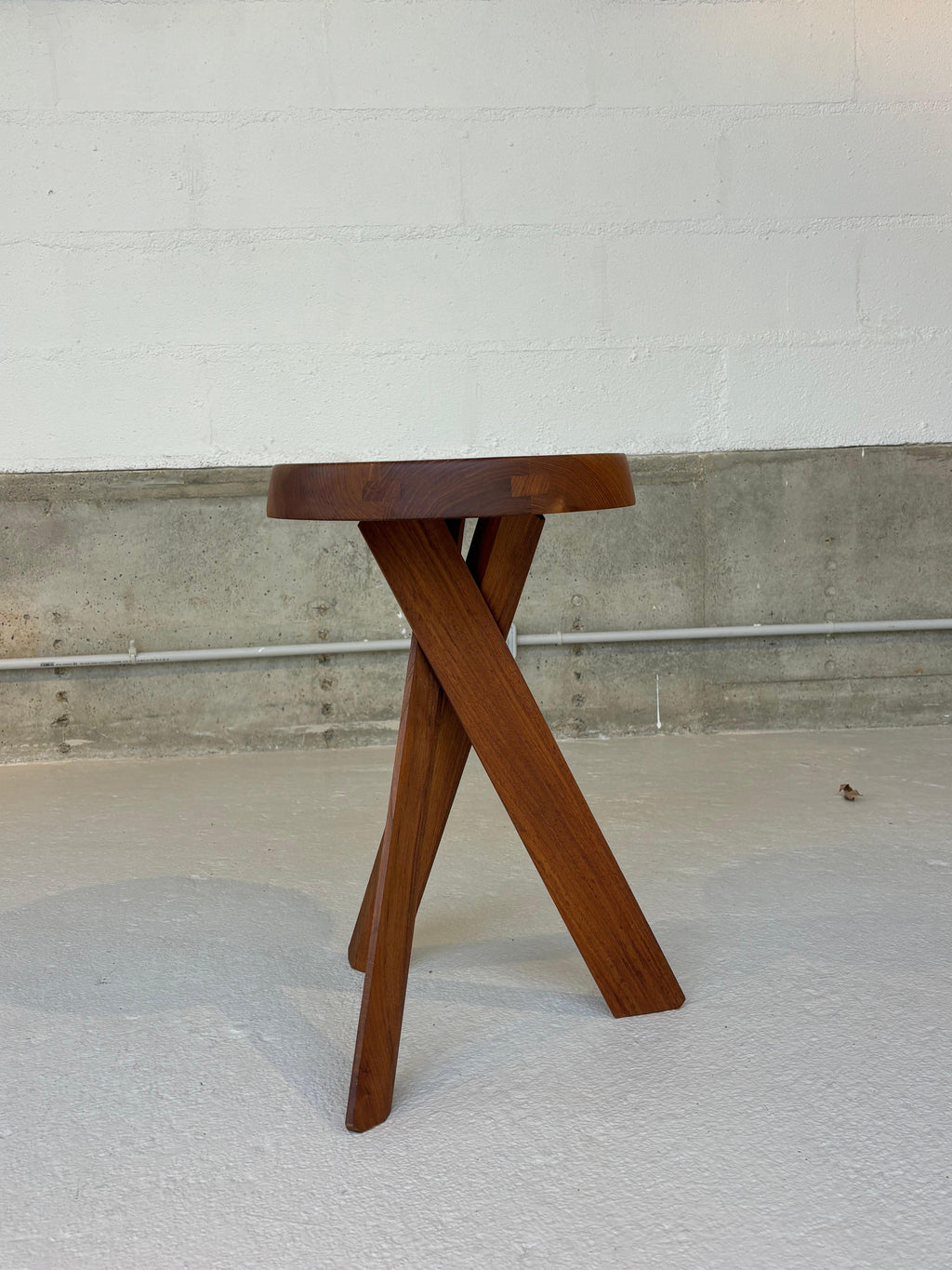 Rare variant of the S31 stool by Pierre Chapo, special order