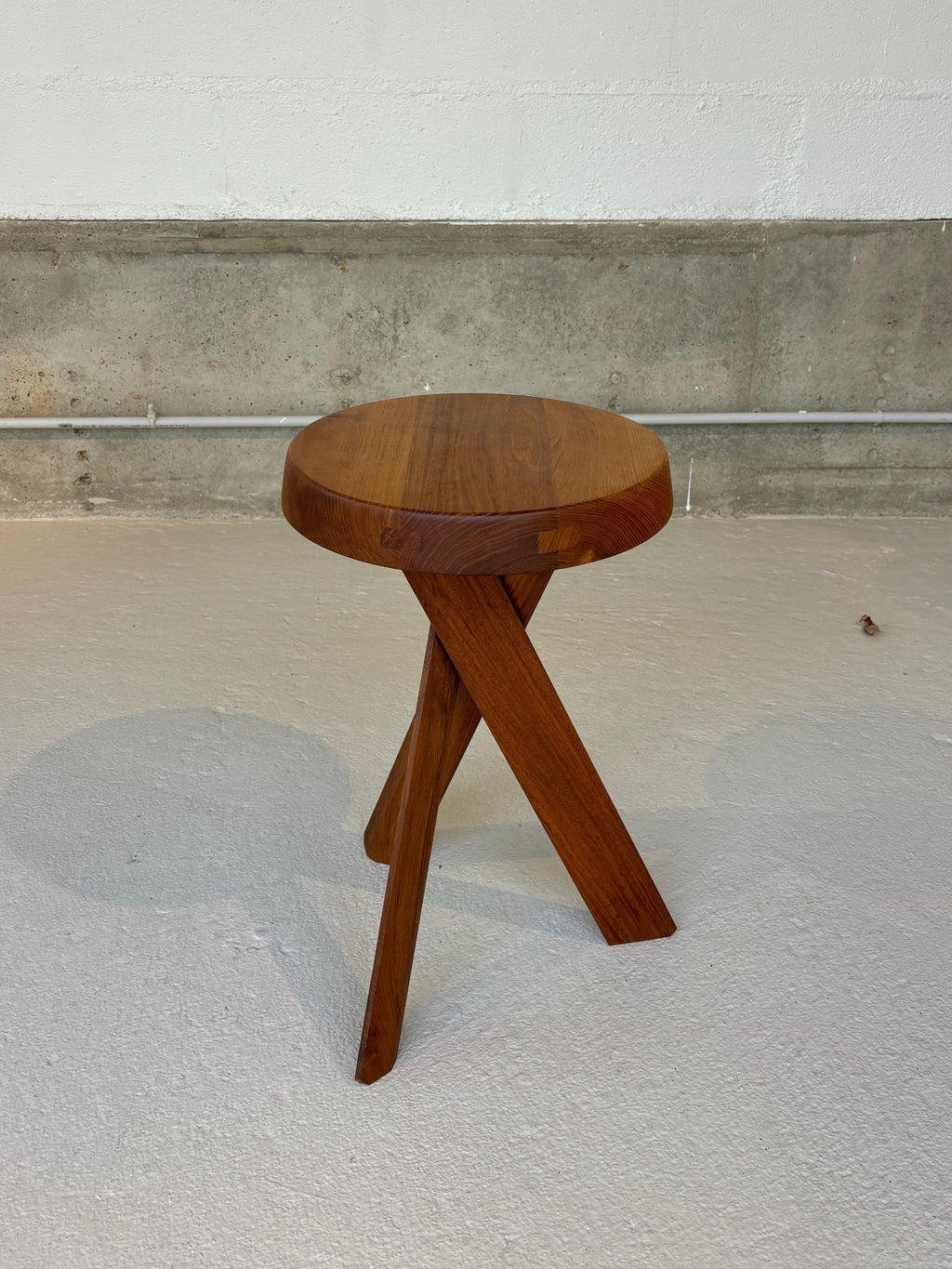 Rare variant of the S31 stool by Pierre Chapo, special order