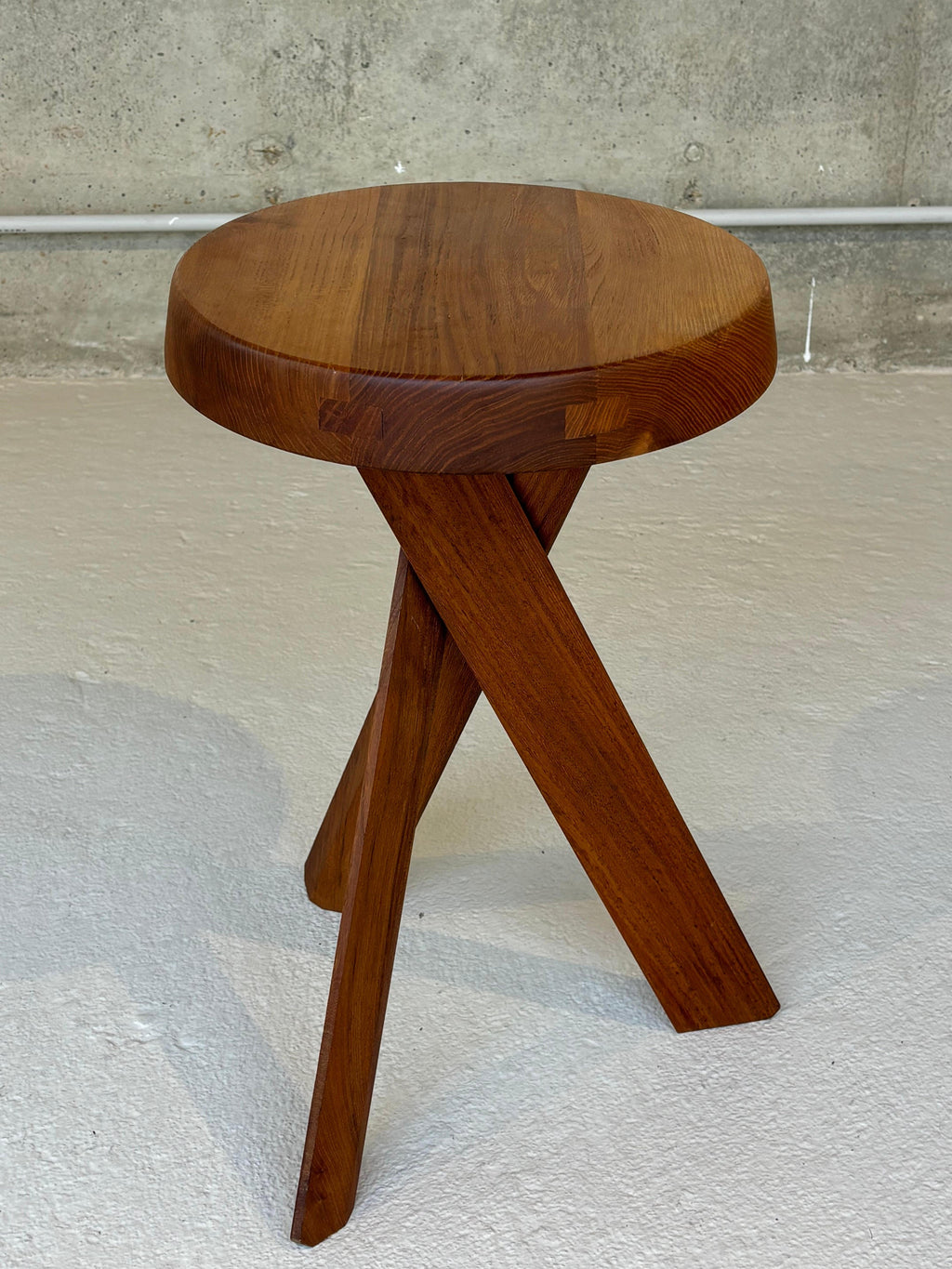 Rare variant of the S31 stool by Pierre Chapo, special order