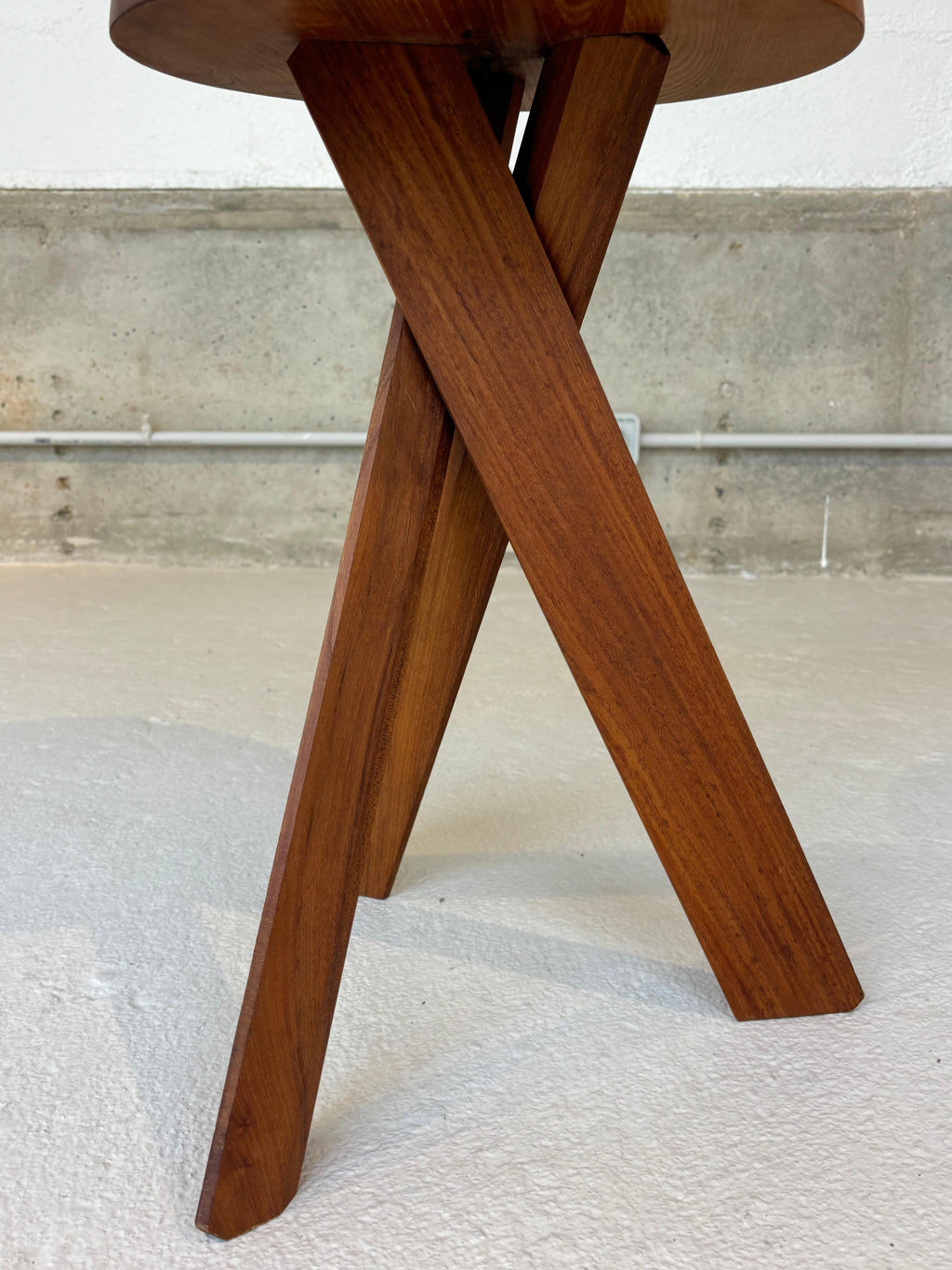 Rare variant of the S31 stool by Pierre Chapo, special order