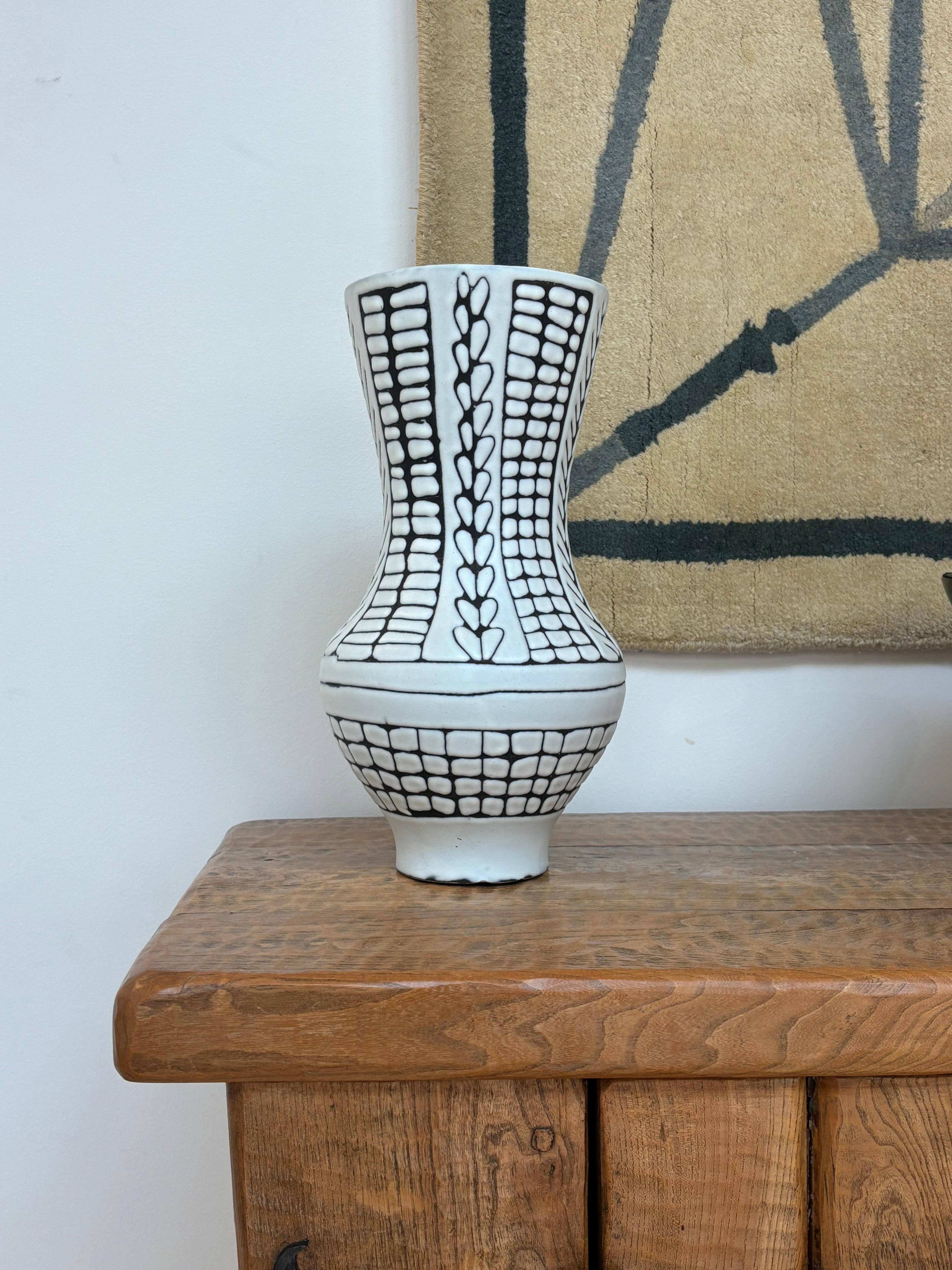 Largest balustre vase by Roger Capron
