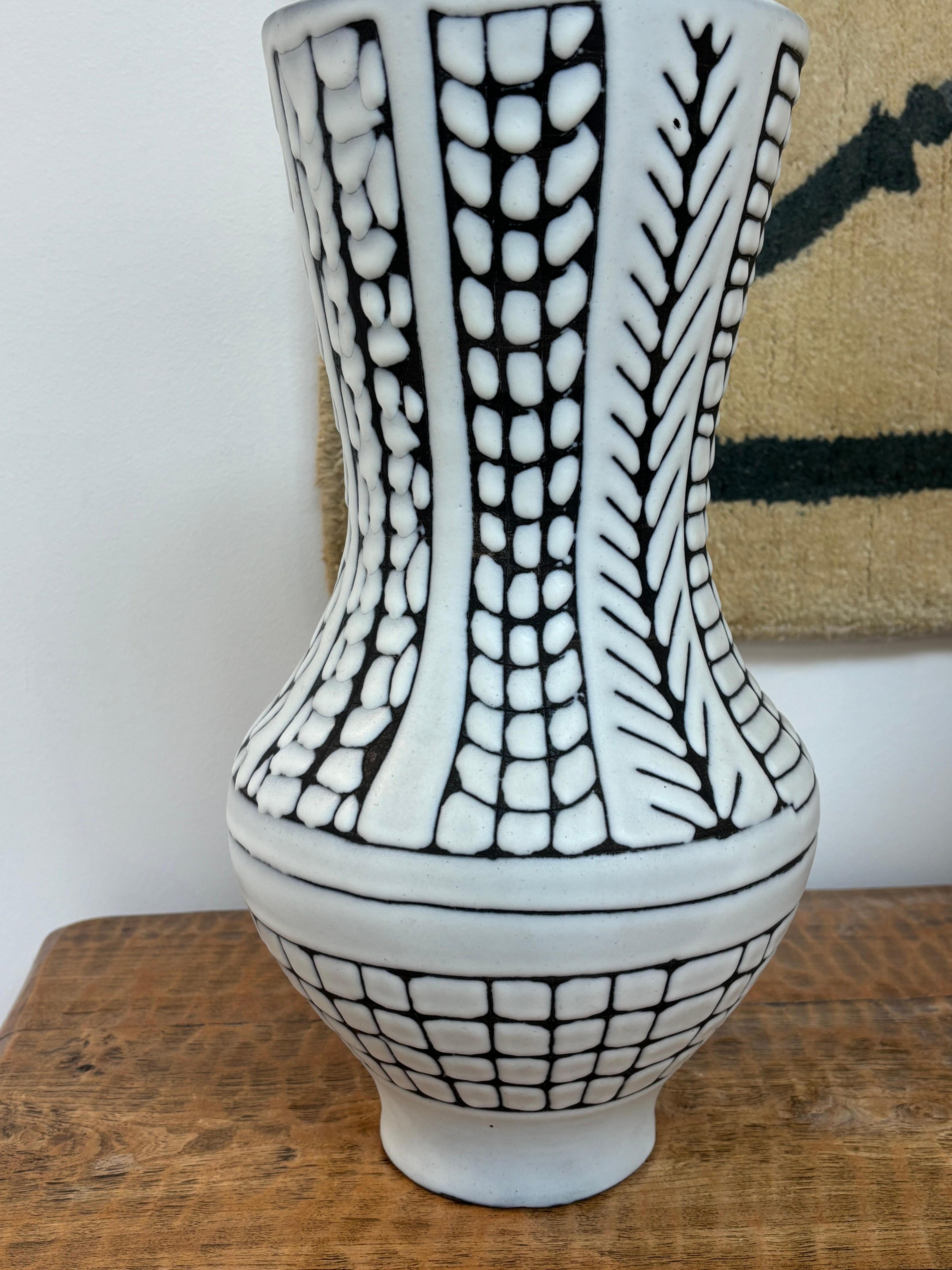 Largest balustre vase by Roger Capron
