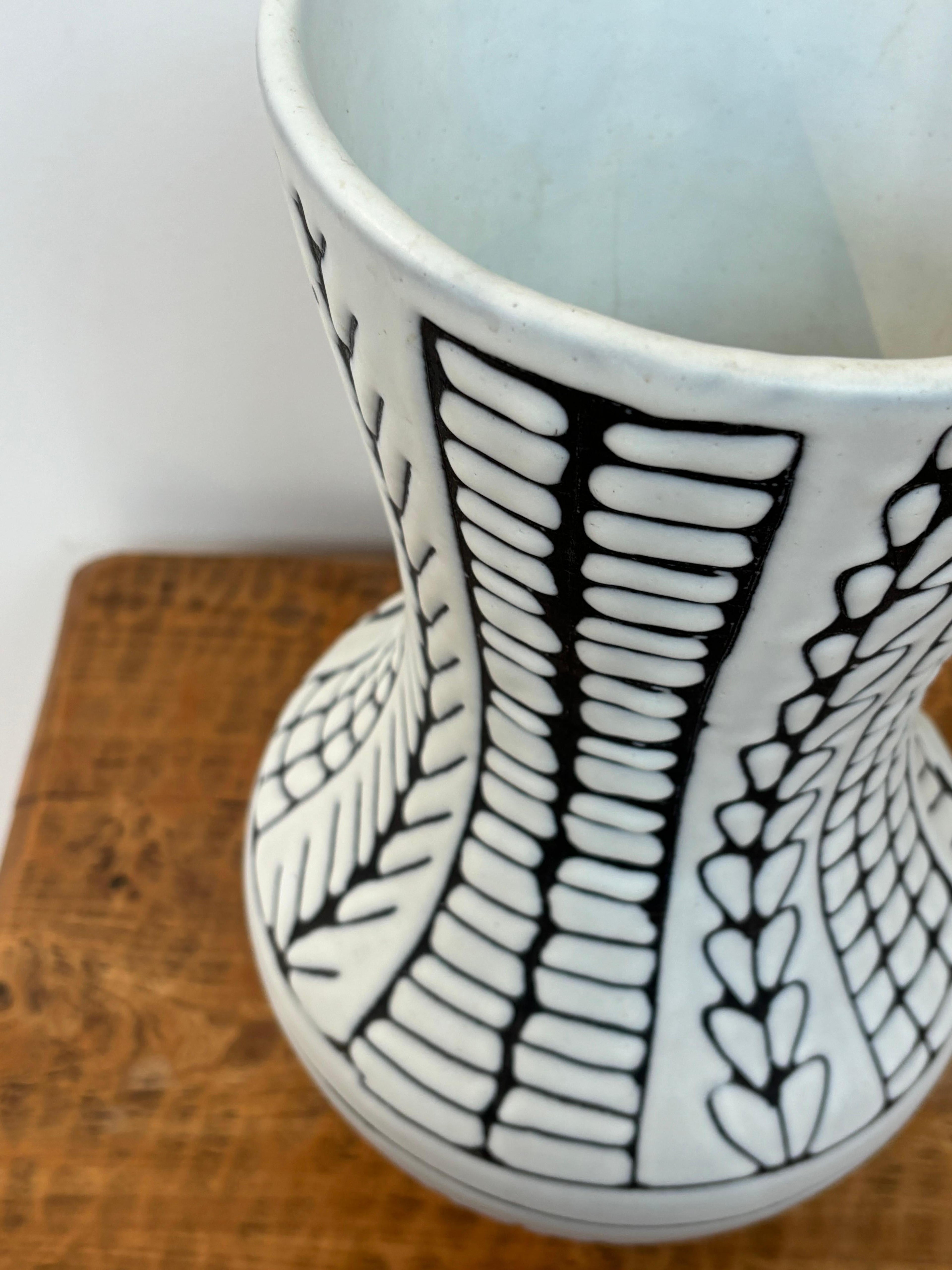 Largest balustre vase by Roger Capron