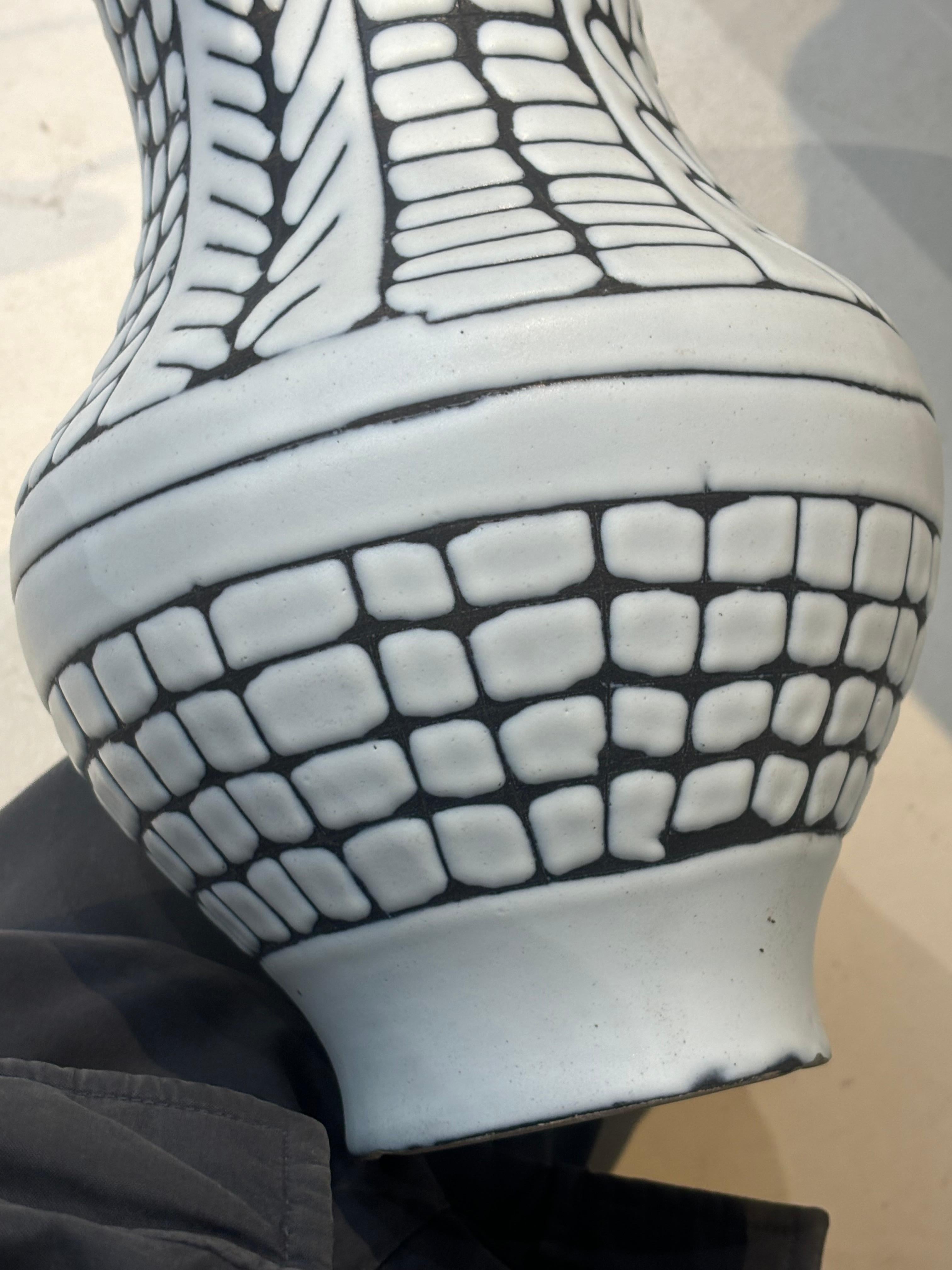 Largest balustre vase by Roger Capron