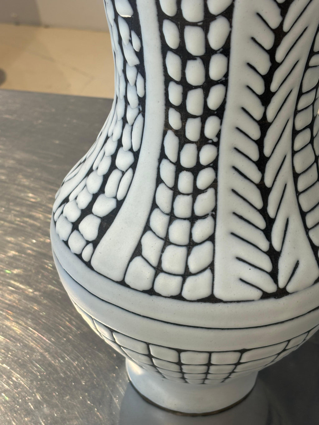 Largest balustre vase by Roger Capron