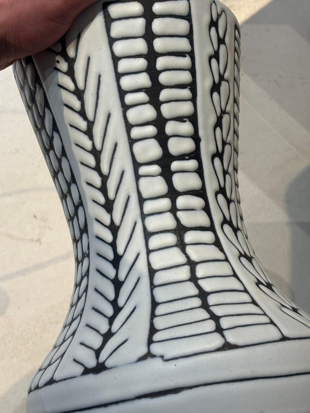 Largest balustre vase by Roger Capron