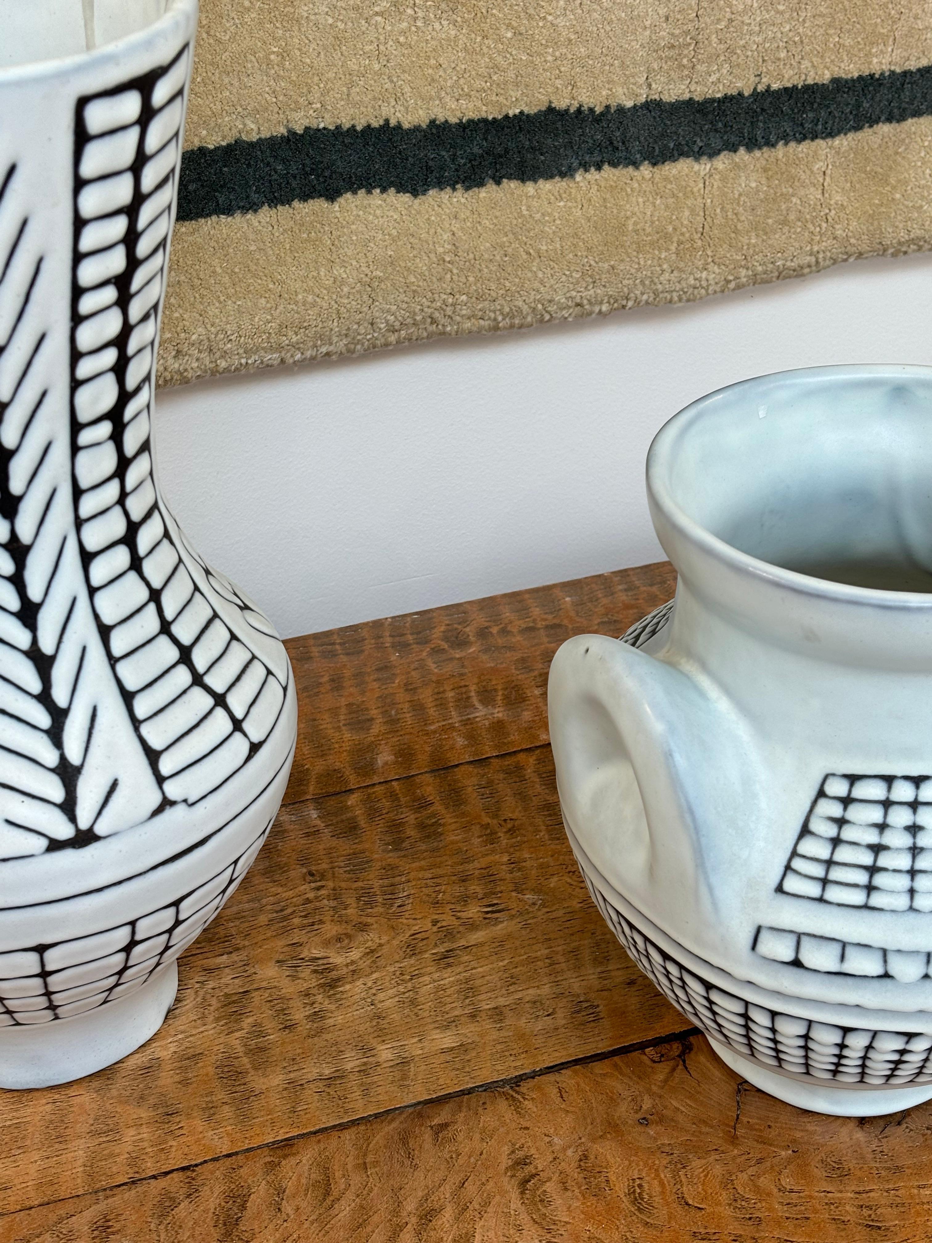 Largest balustre vase by Roger Capron