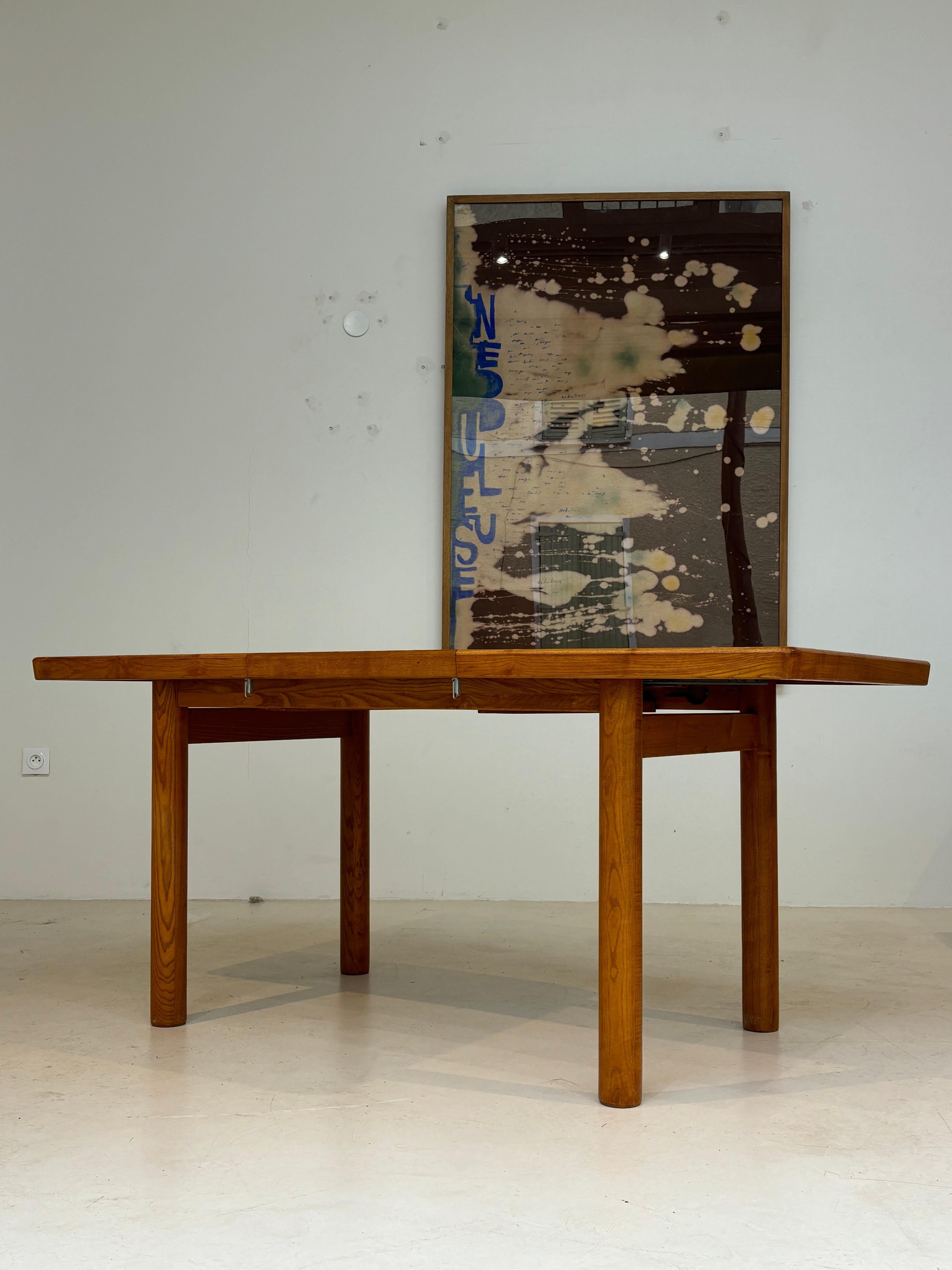 Extensible Dordogne dining table by Robert Sentou