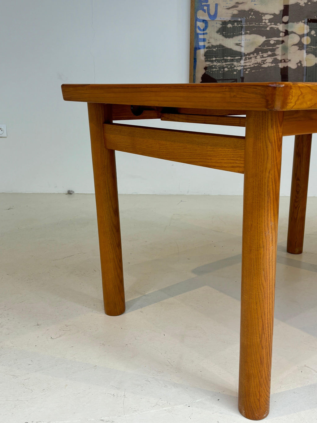 Extensible Dordogne dining table by Robert Sentou