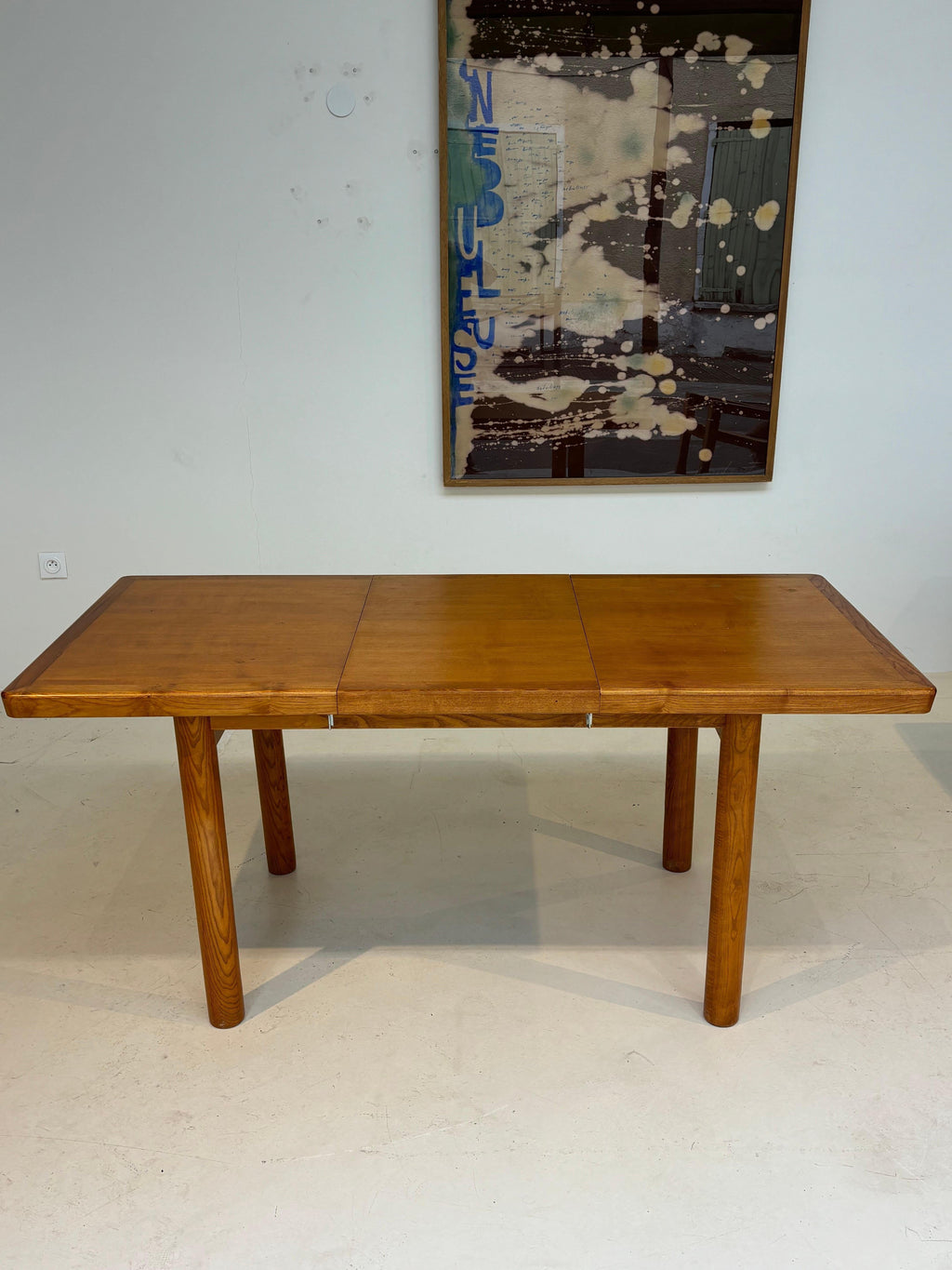 Extensible Dordogne dining table by Robert Sentou