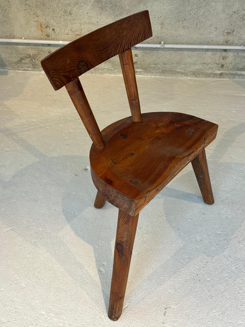 Scarce early chair by les artisans de Marolles