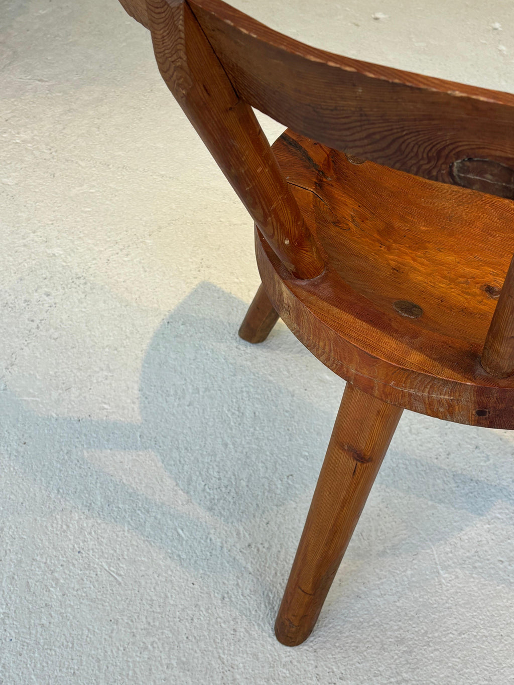 Scarce early chair by les artisans de Marolles