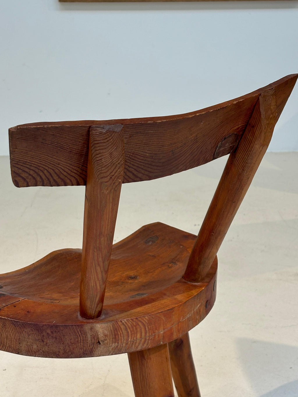 Scarce early chair by les artisans de Marolles