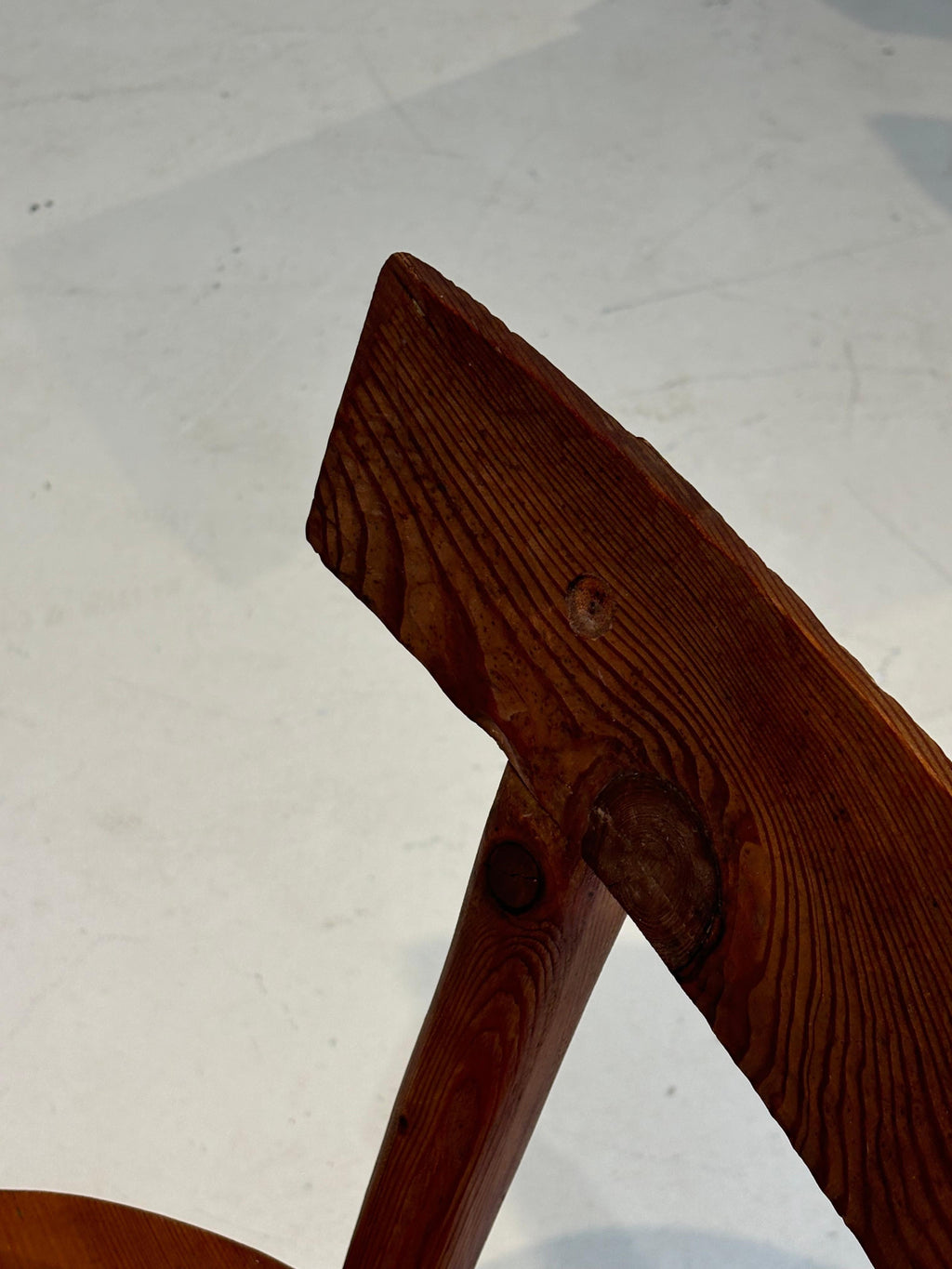 Scarce early chair by les artisans de Marolles