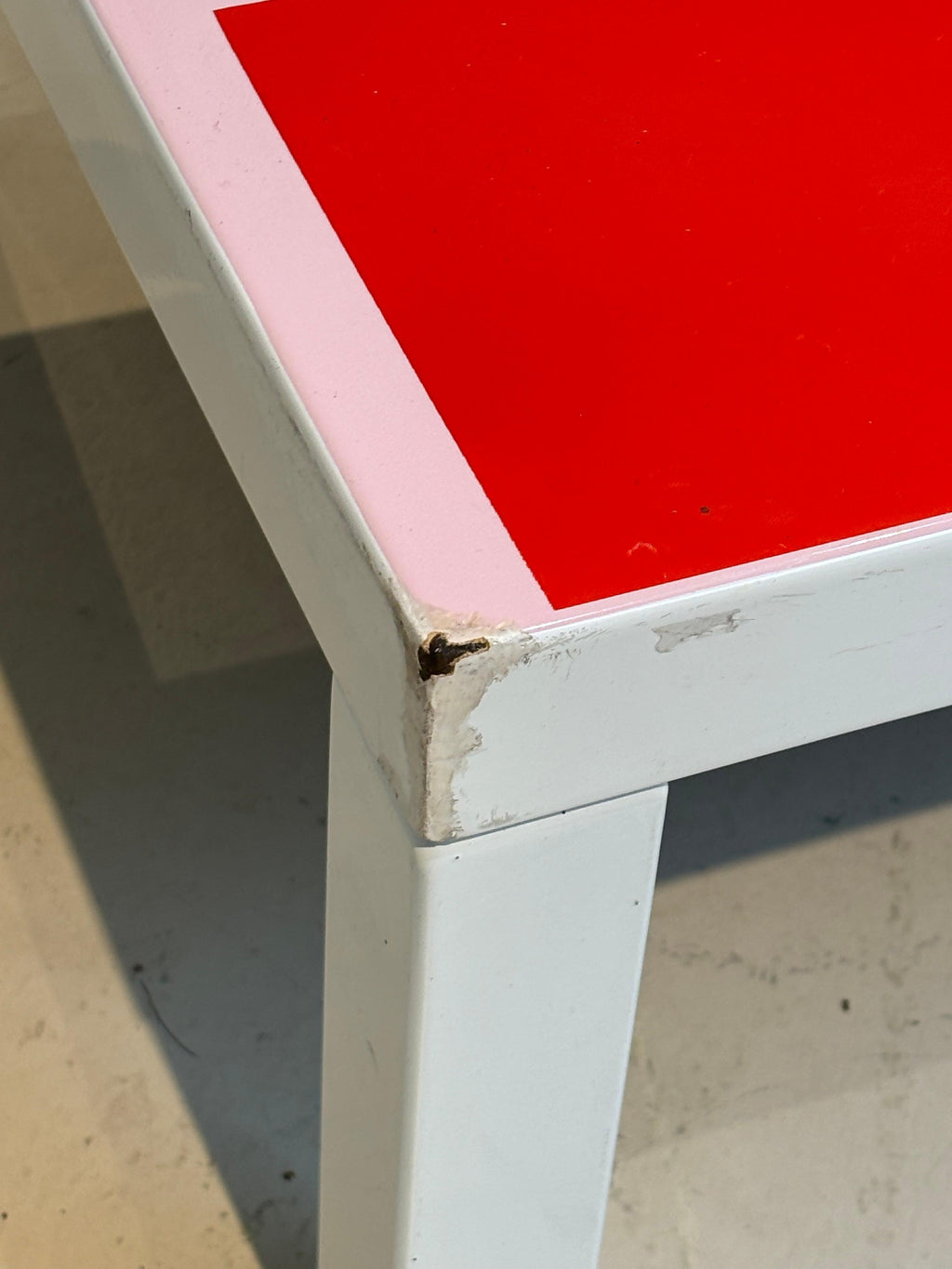 Peter Klasen coffee table for Atelier A edition