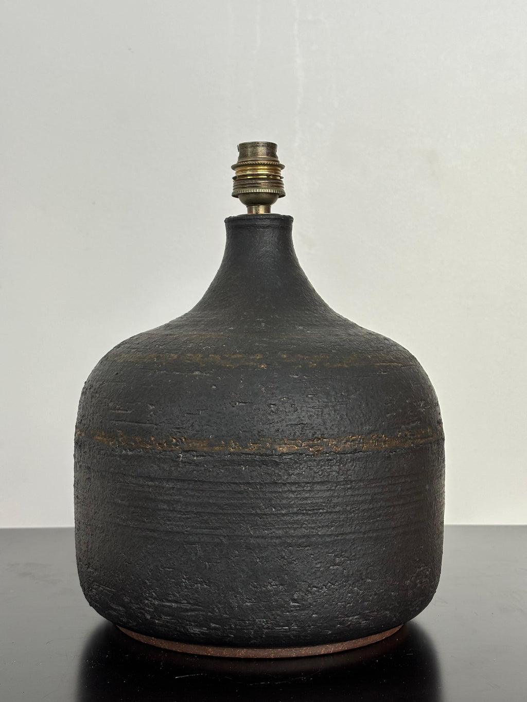 Table lamp by Jacques Pouchain for Dieulfilt