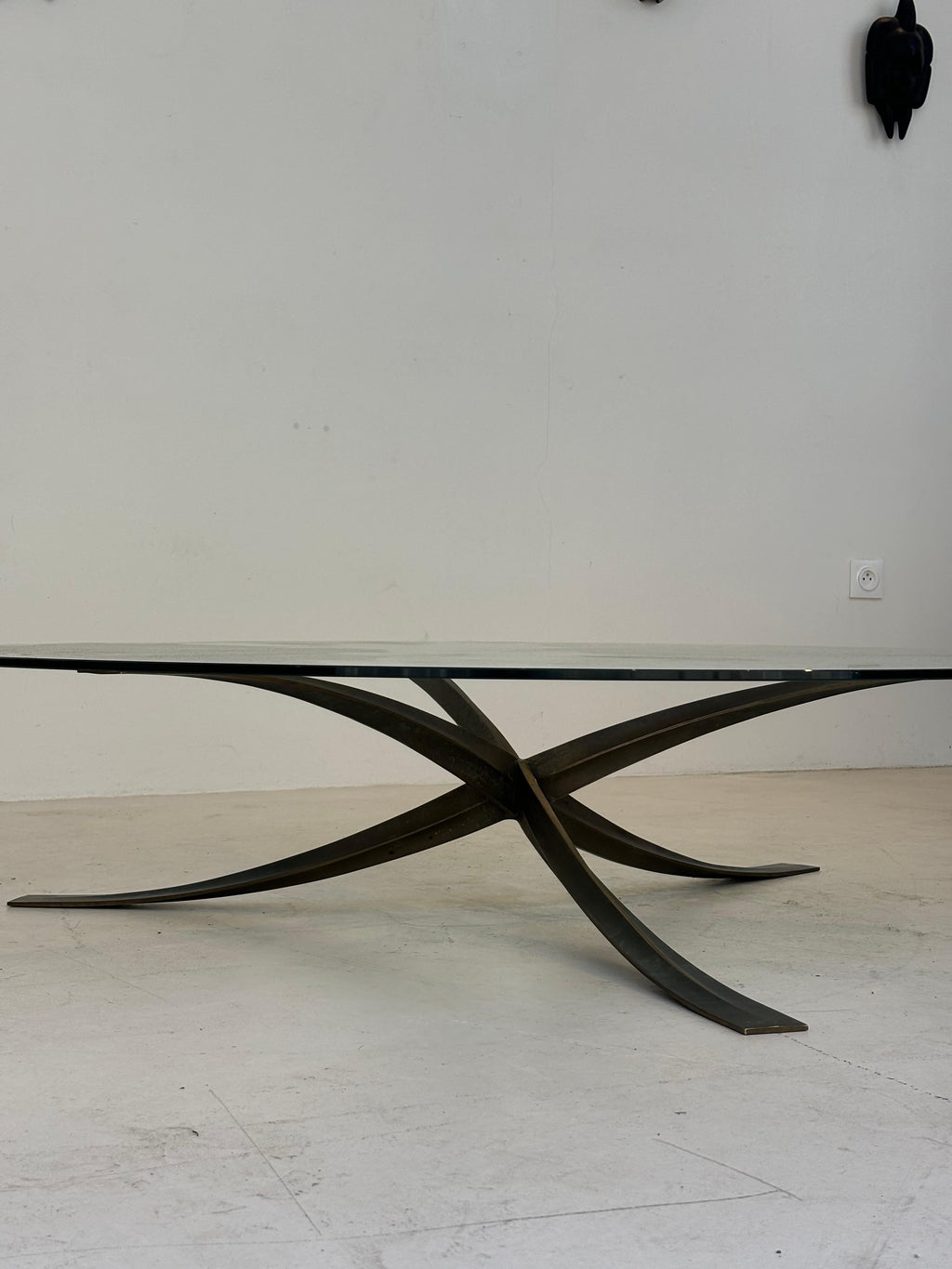 Original Michel Mangematin coffee table