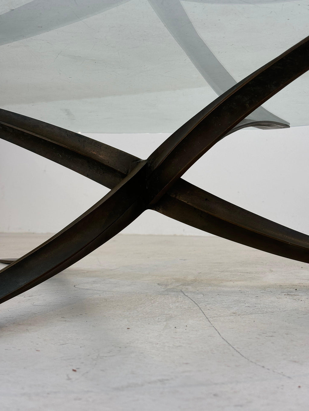 Original Michel Mangematin coffee table