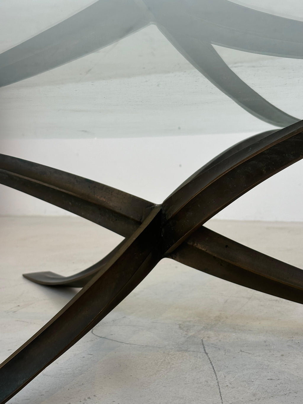 Original Michel Mangematin coffee table