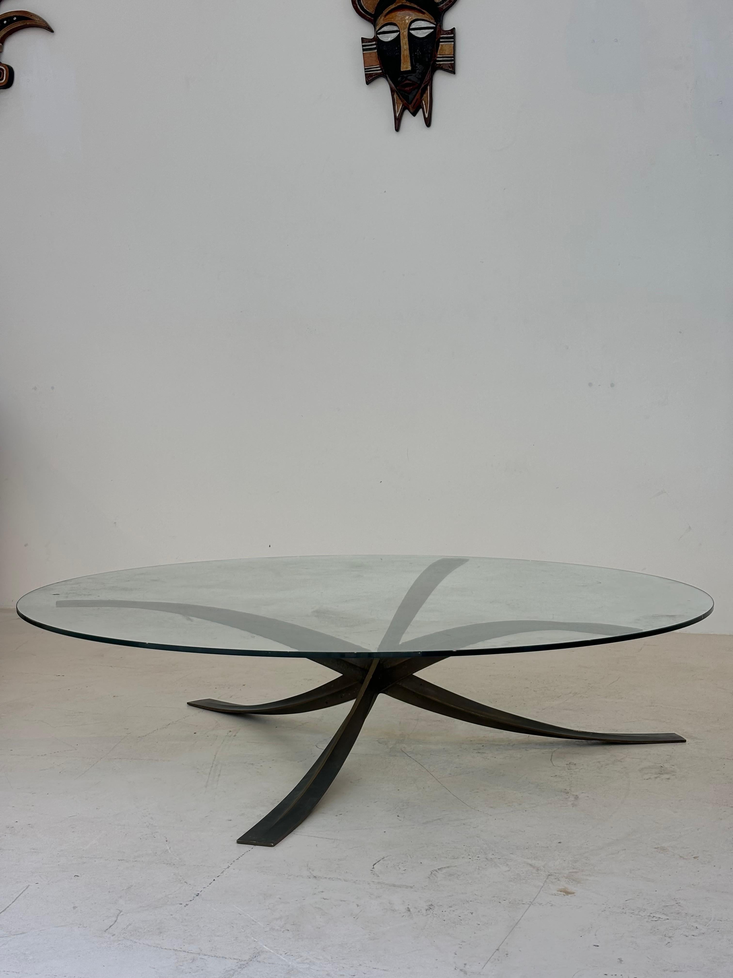 Original Michel Mangematin coffee table
