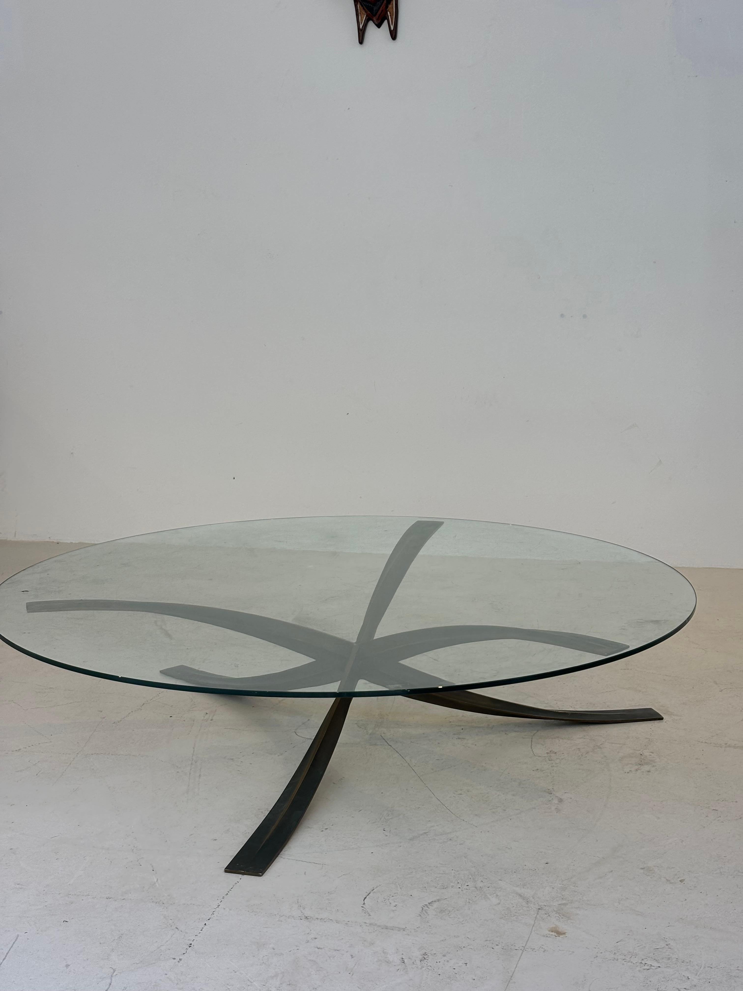 Original Michel Mangematin coffee table