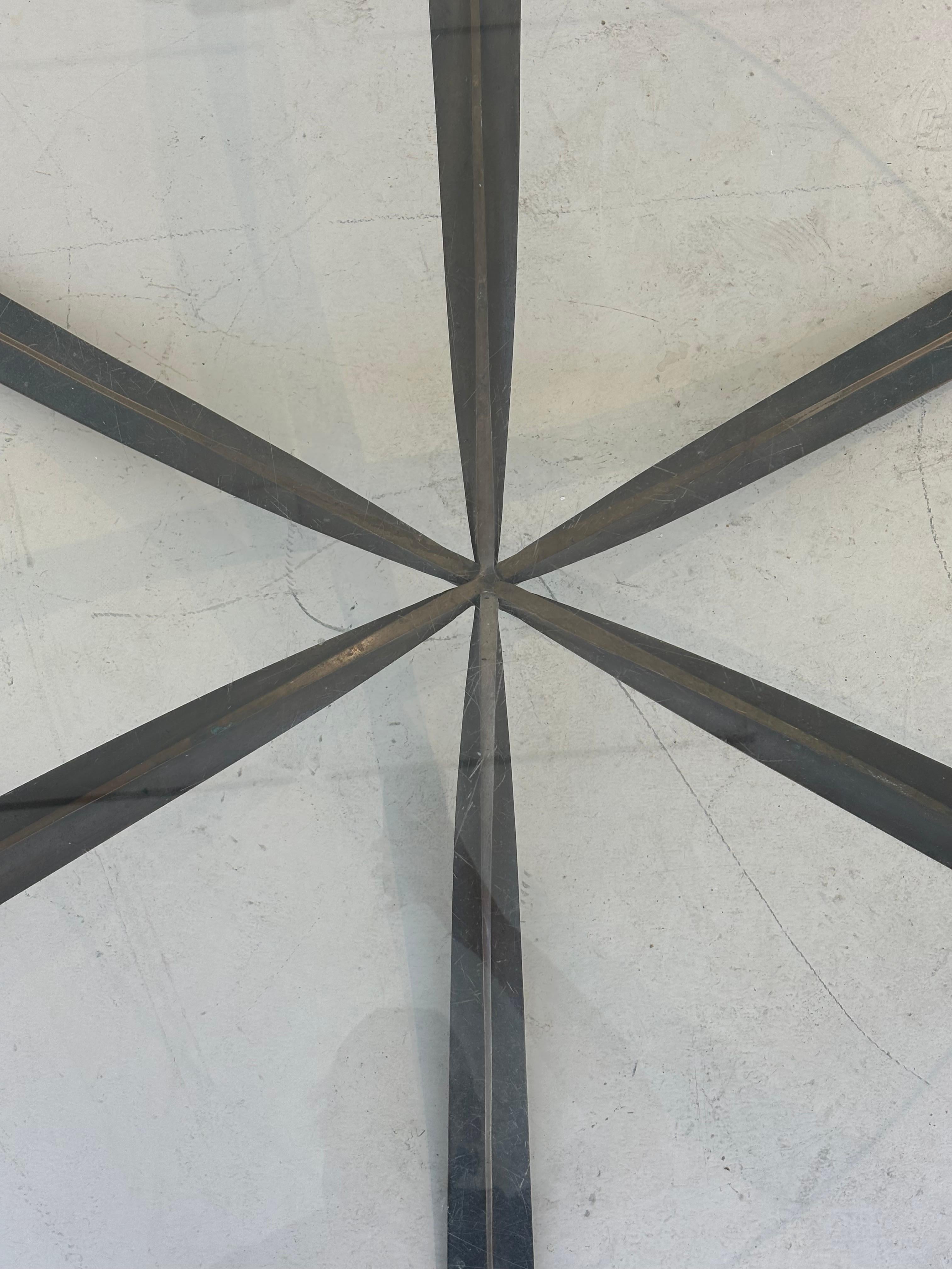 Original Michel Mangematin coffee table