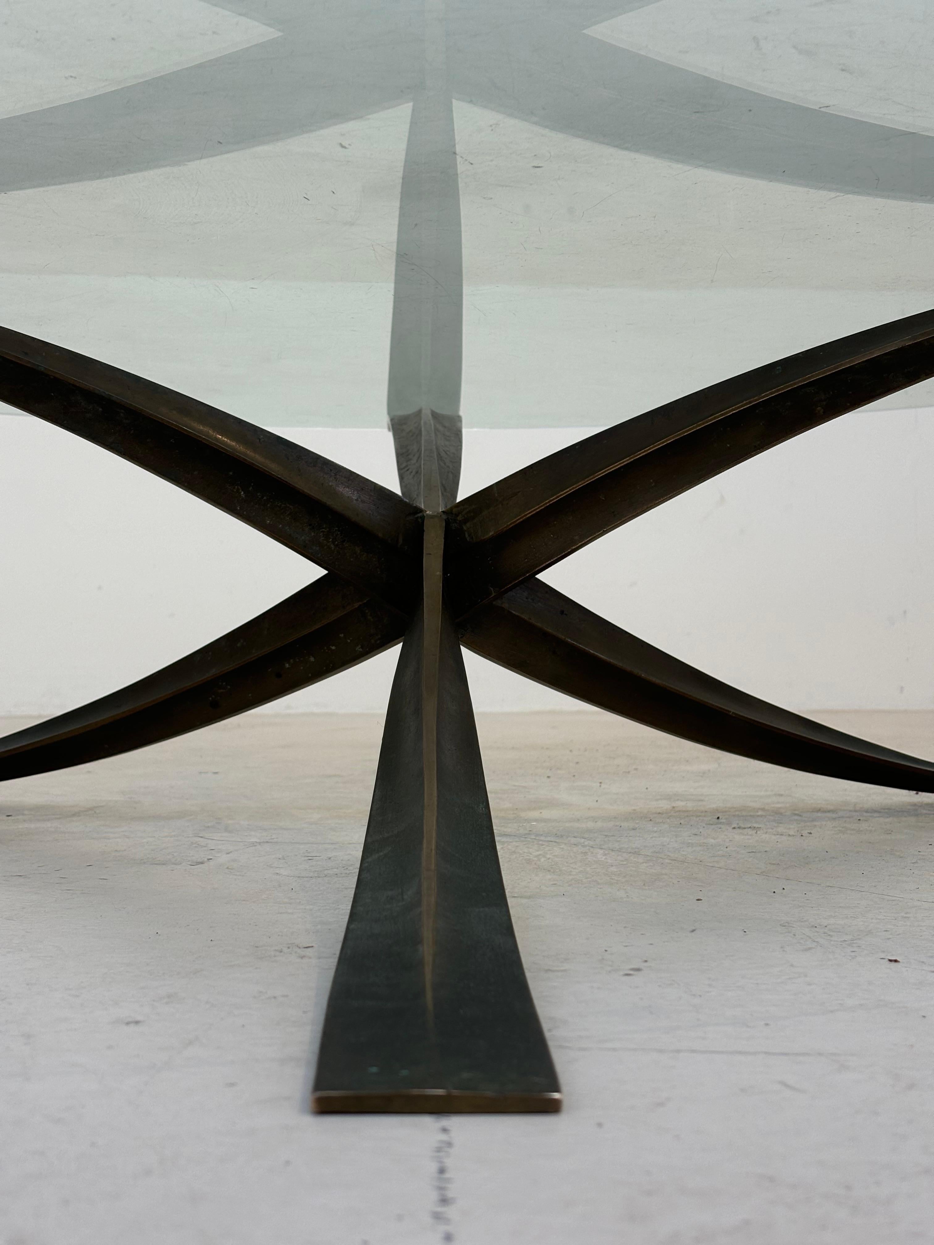 Original Michel Mangematin coffee table