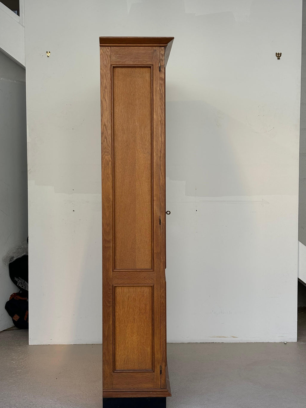 Jacques Adnet wardrobes in oak and formica circa 1950
