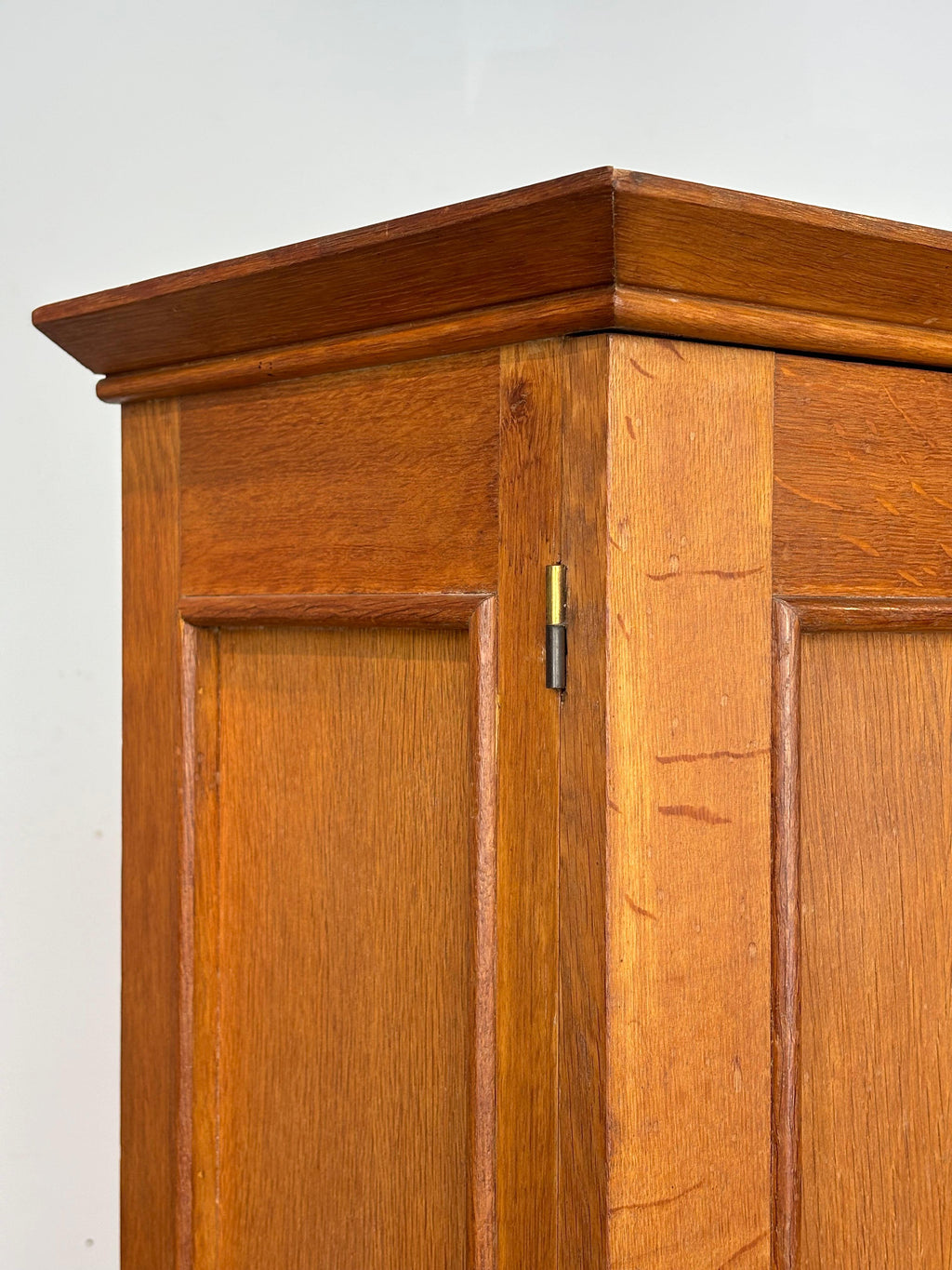 Jacques Adnet wardrobes in oak and formica circa 1950