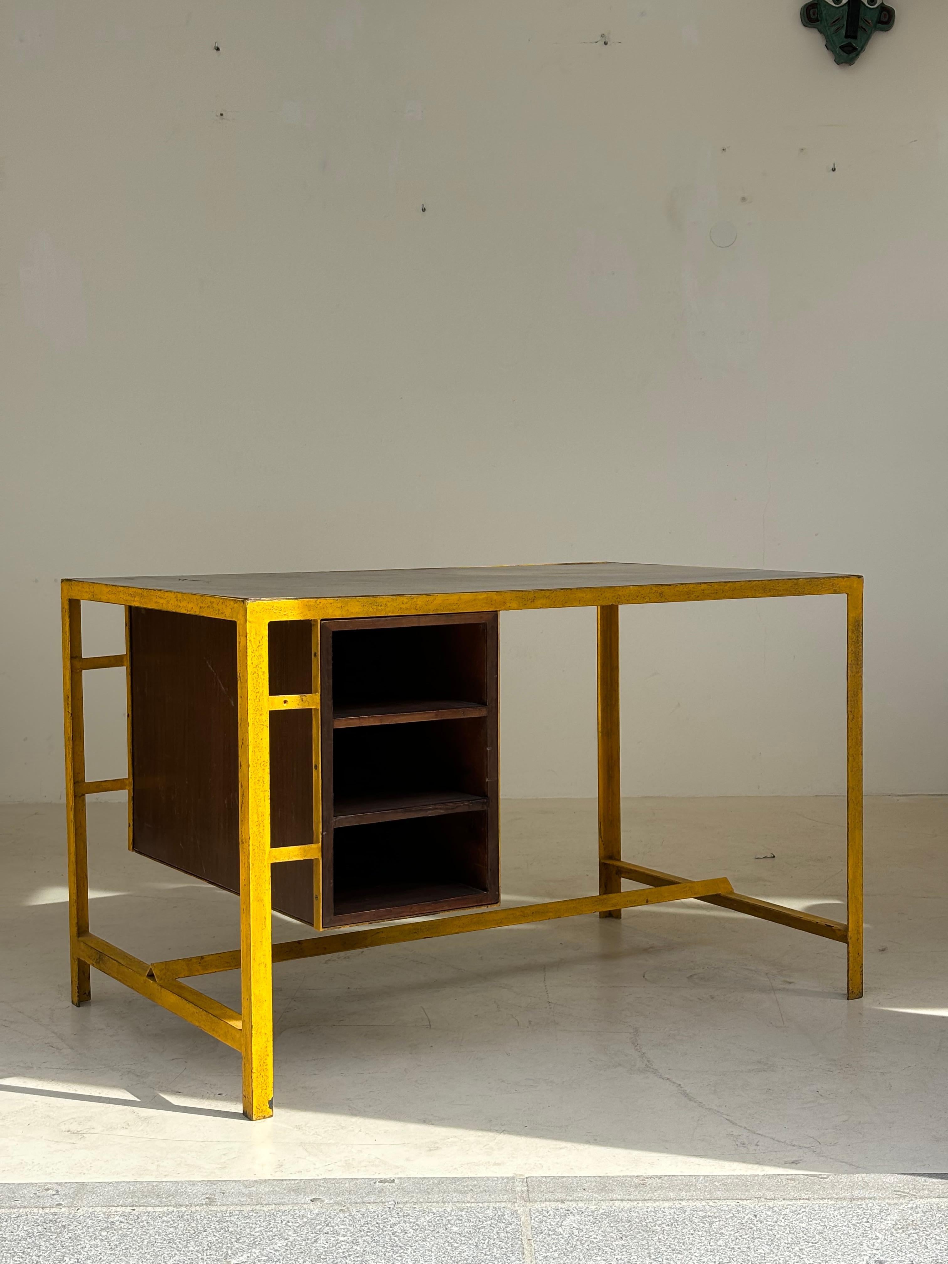 Rare architect desk by Pierre Jeanneret