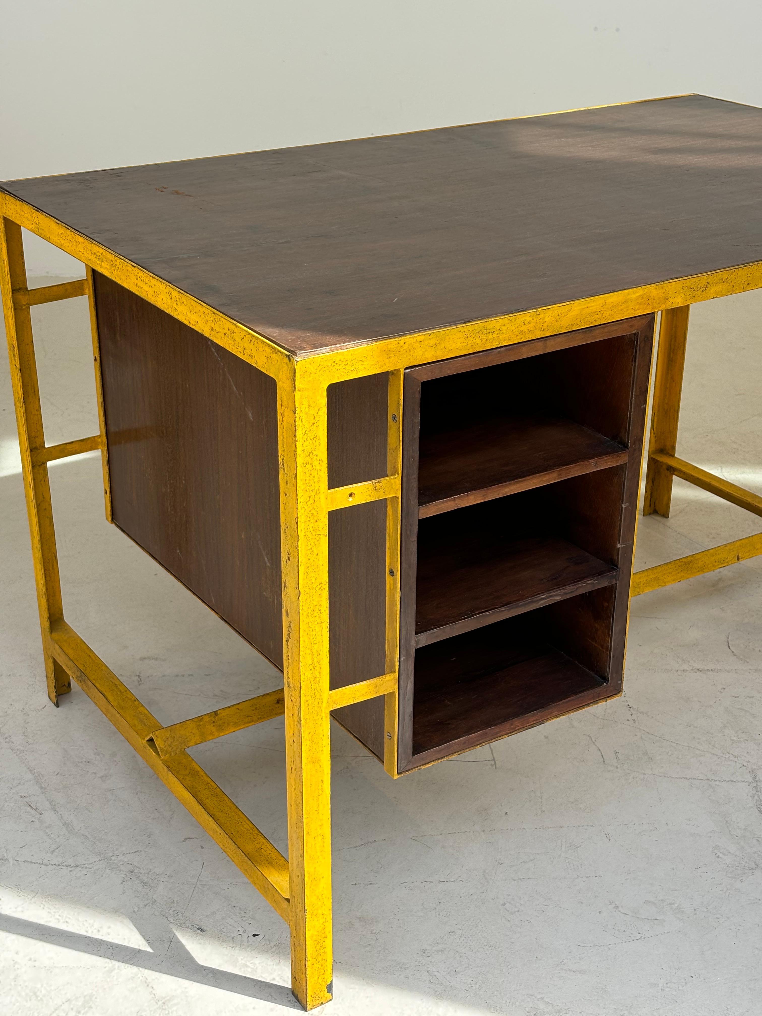Rare architect desk by Pierre Jeanneret