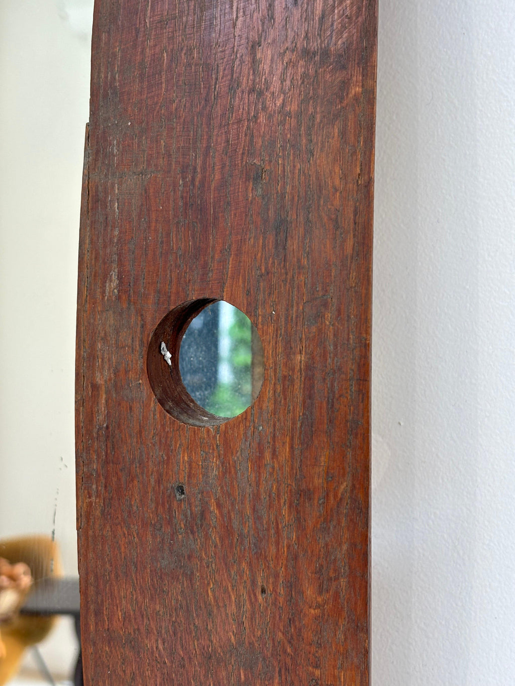 Large Brutalist french mirror circa 1960