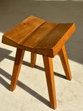 Stool by Claude De Moyen in elm