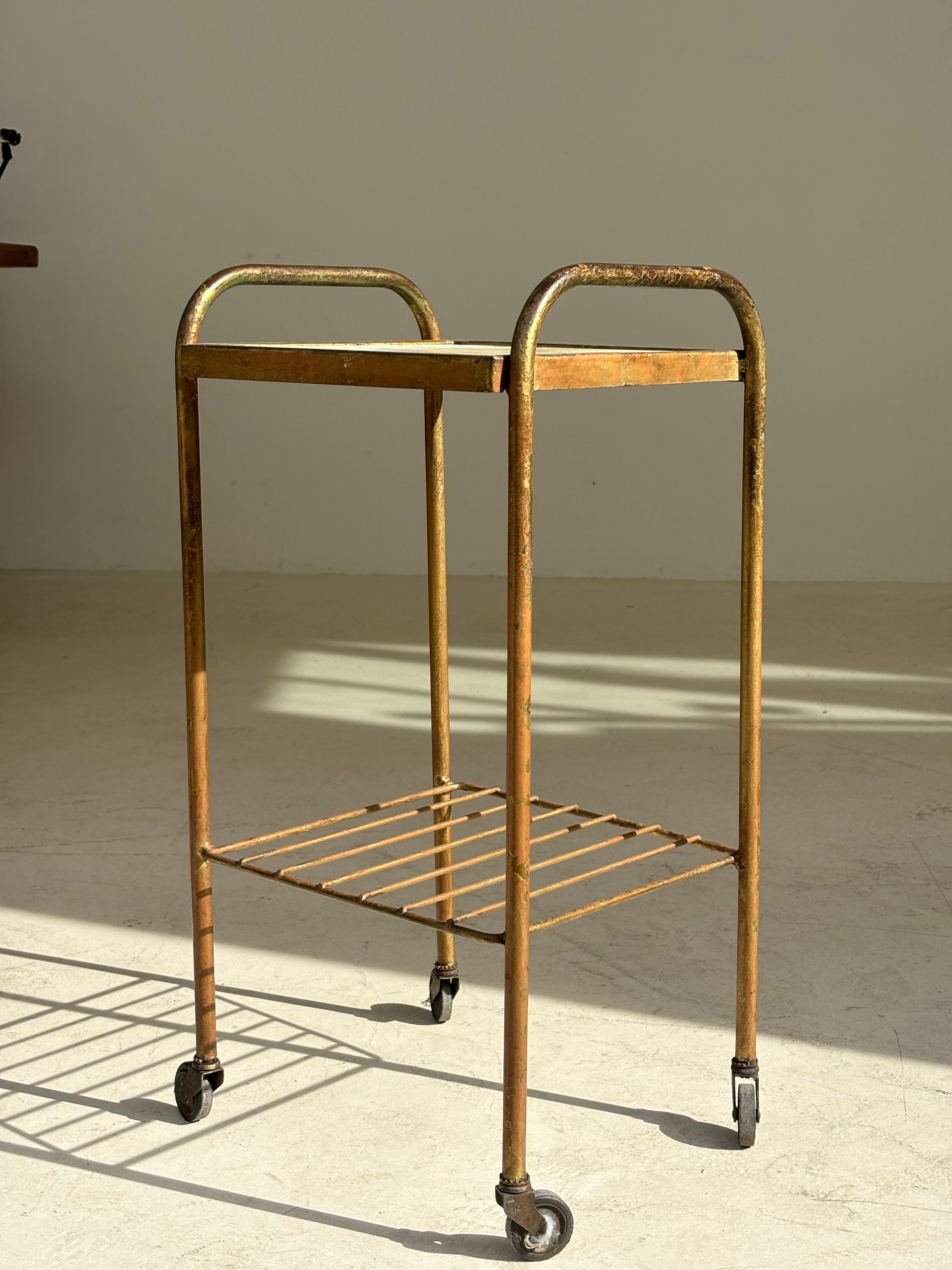 Vintage 1970 Abraham Palatnik Serving Table, Brazilian Craftsmanship