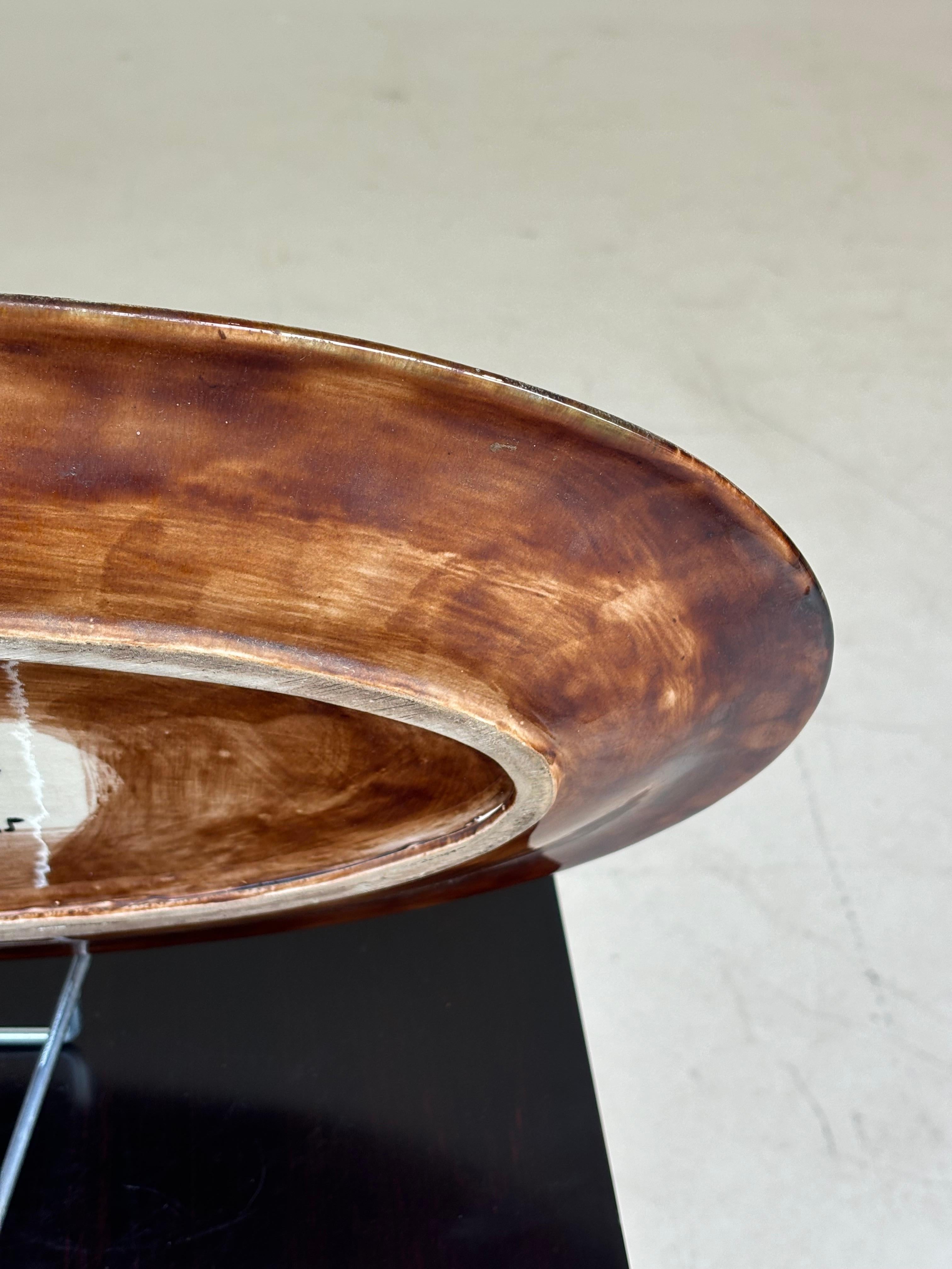Large Jean Lurçat dish fot saint vincens