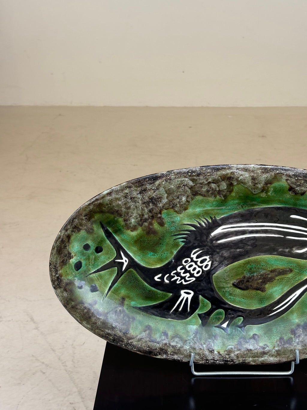 Large Jean Lurçat dish fot saint vincens
