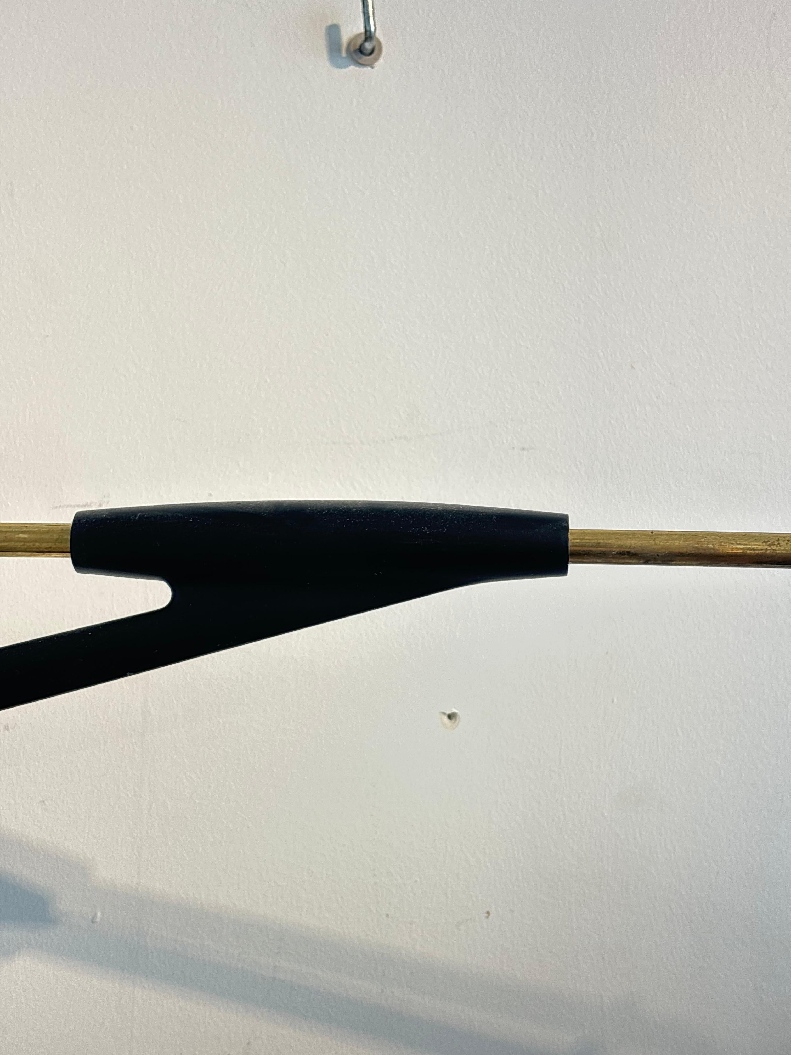 Counterbalancing wall light by Arlus, circa 1960