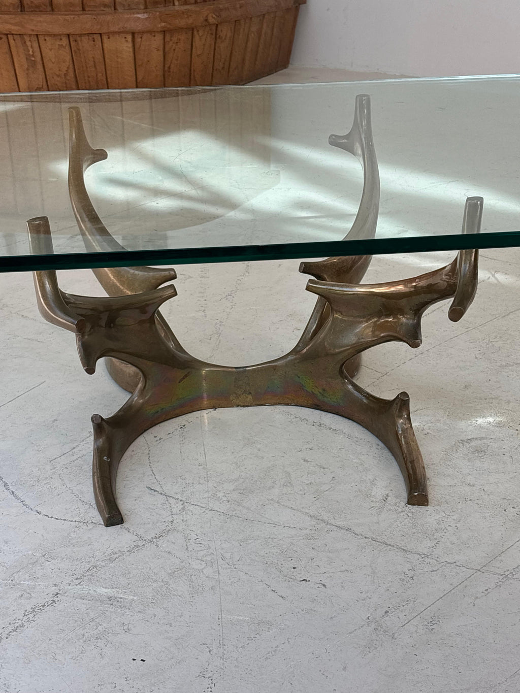 Scarce coffee table by Fred Brouard, original condition