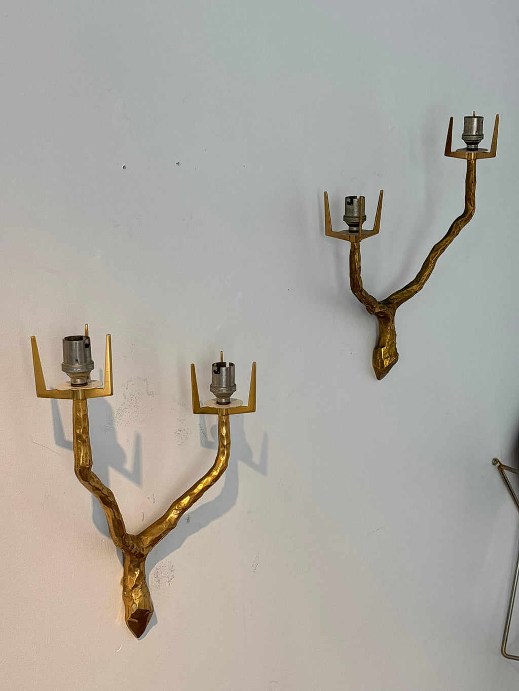 Pair of sconces by Arlus after a drawing by Felix Agostini